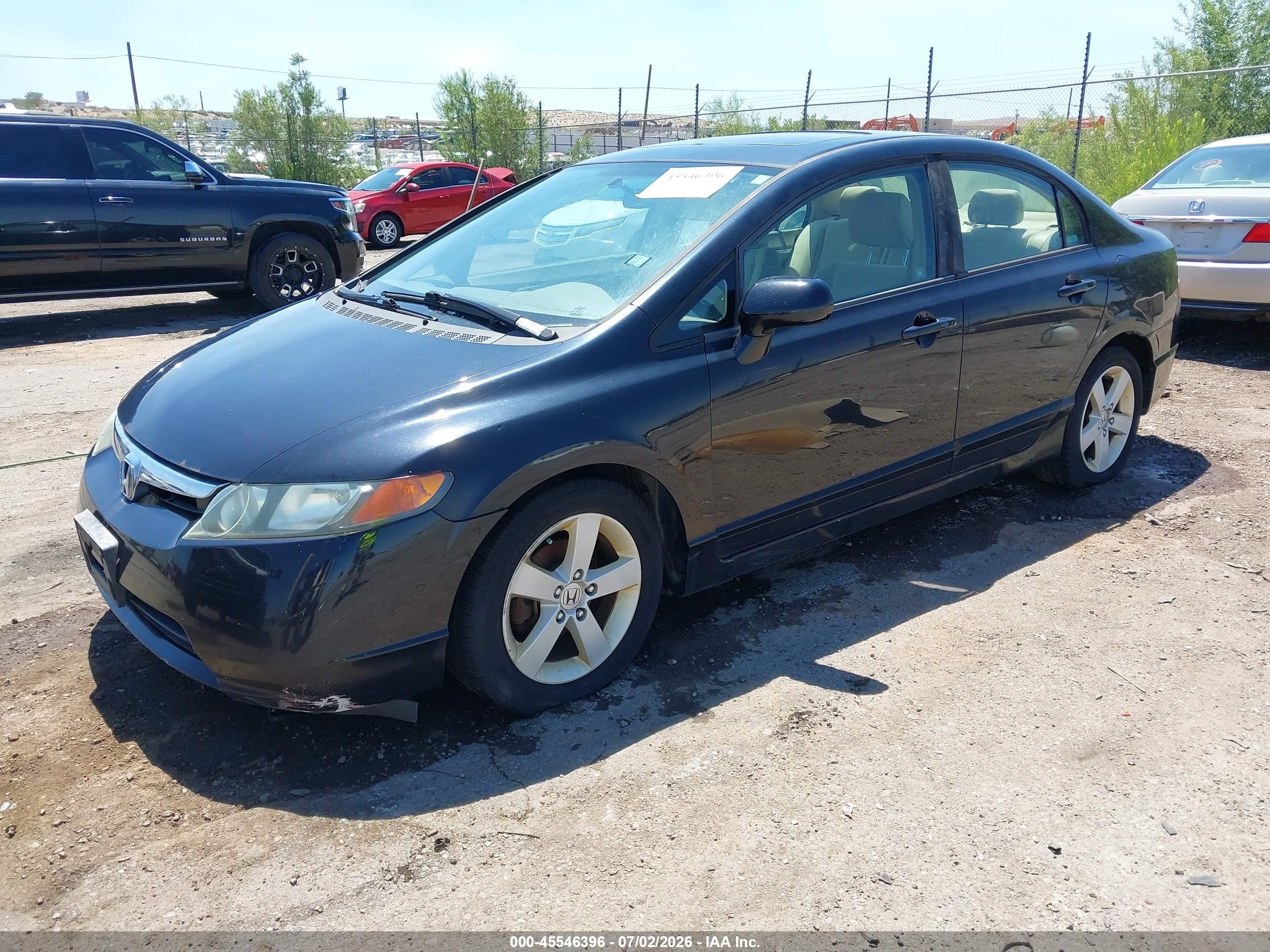 2006 Honda Civic Ex Black vin: 1HGFA16856L007108