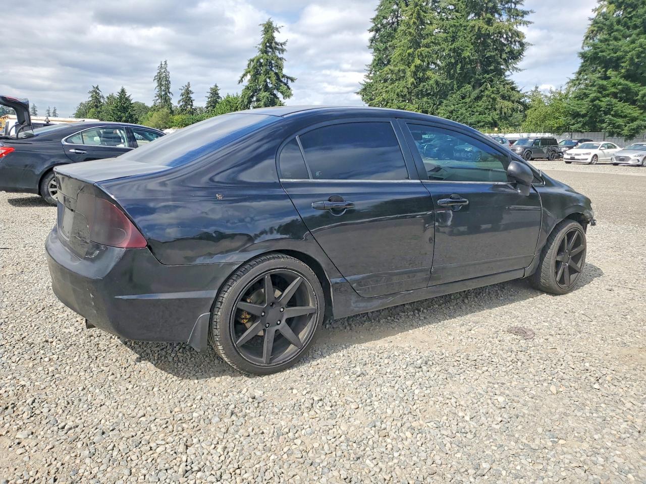 2006 Honda Civic Ex Black vin: 1HGFA16856L052906