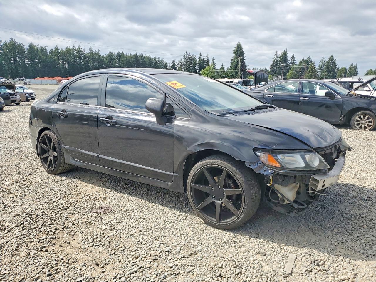 2006 Honda Civic Ex Black vin: 1HGFA16856L052906