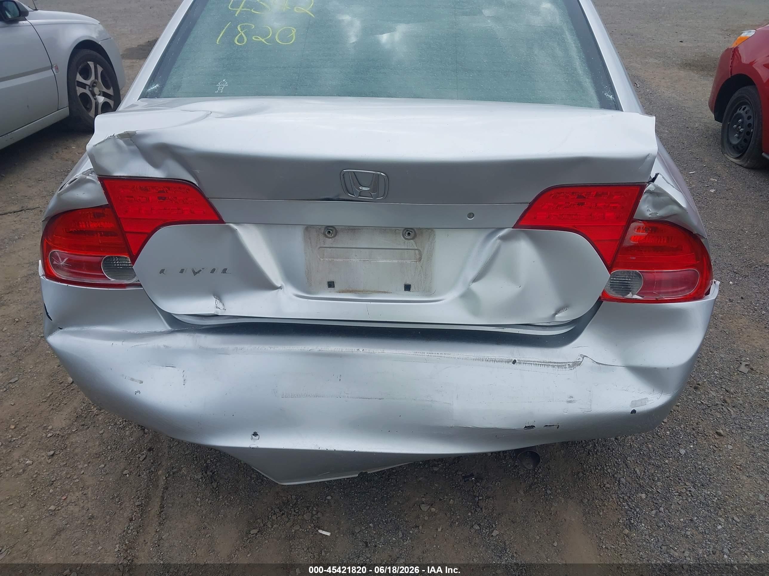 2006 Honda Civic Ex Silver vin: 1HGFA16856L085551