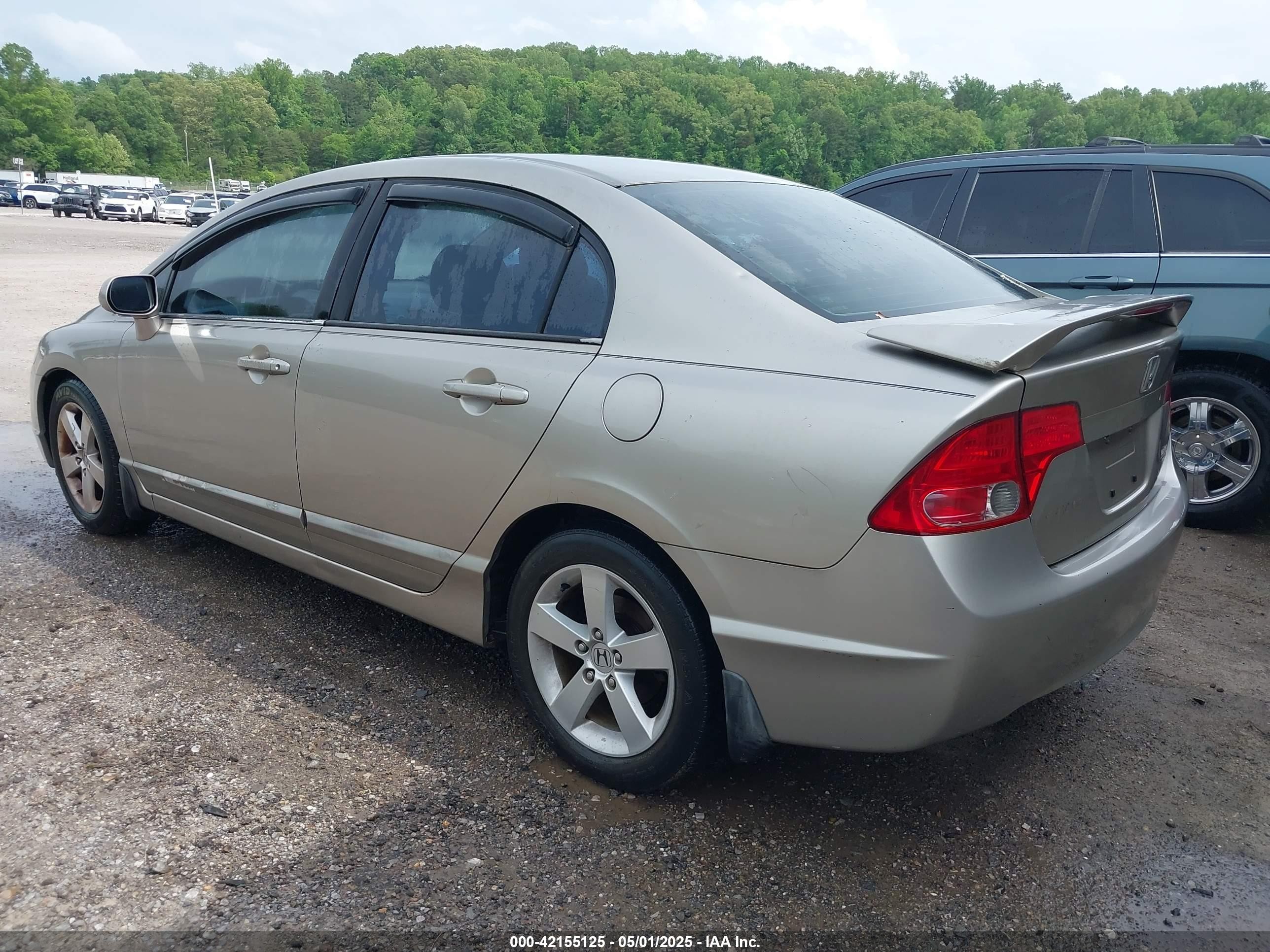 2006 Honda Civic Ex Pewter vin: 1HGFA16856L085792