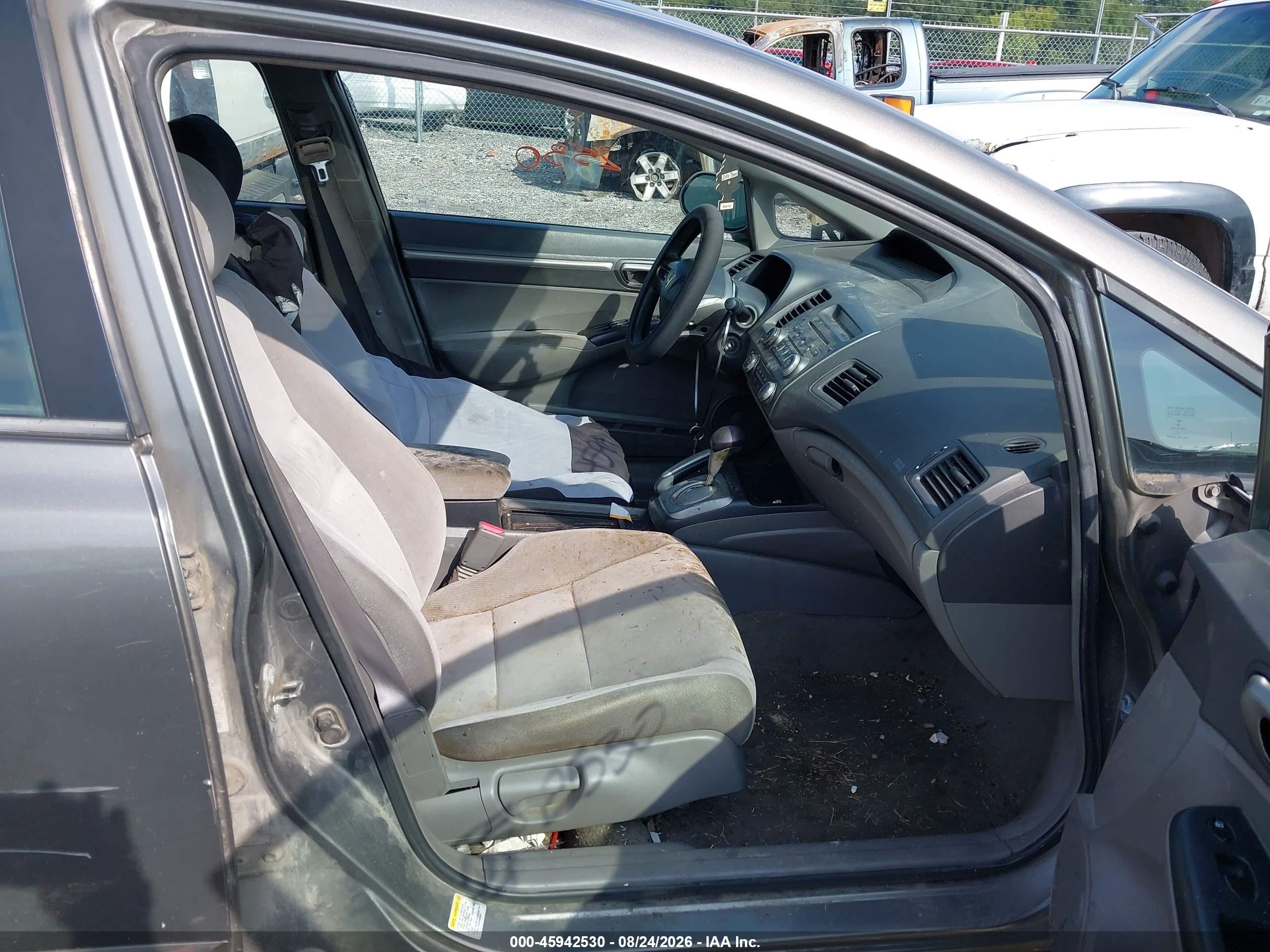 2006 Honda Civic Ex Gray vin: 1HGFA16856L104678