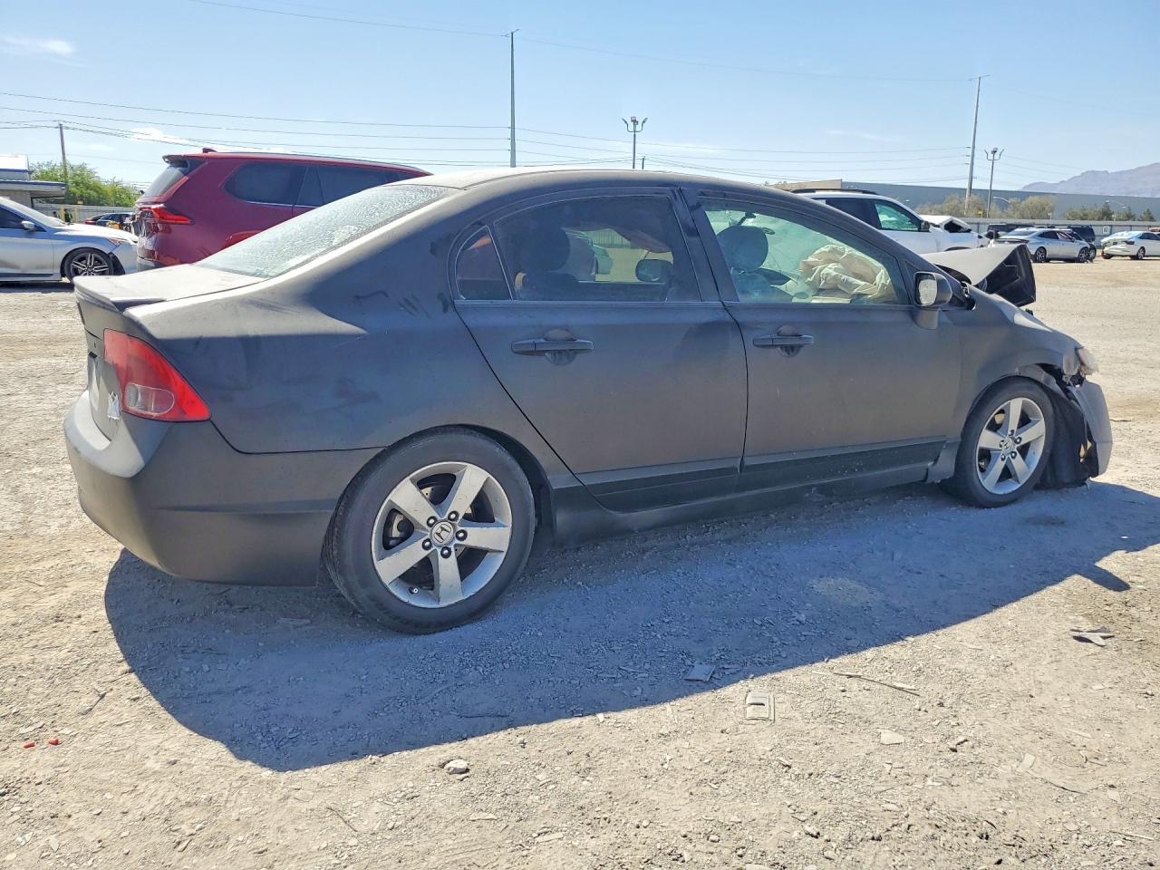 2007 Honda Civic Ex Black vin: 1HGFA16857L044628