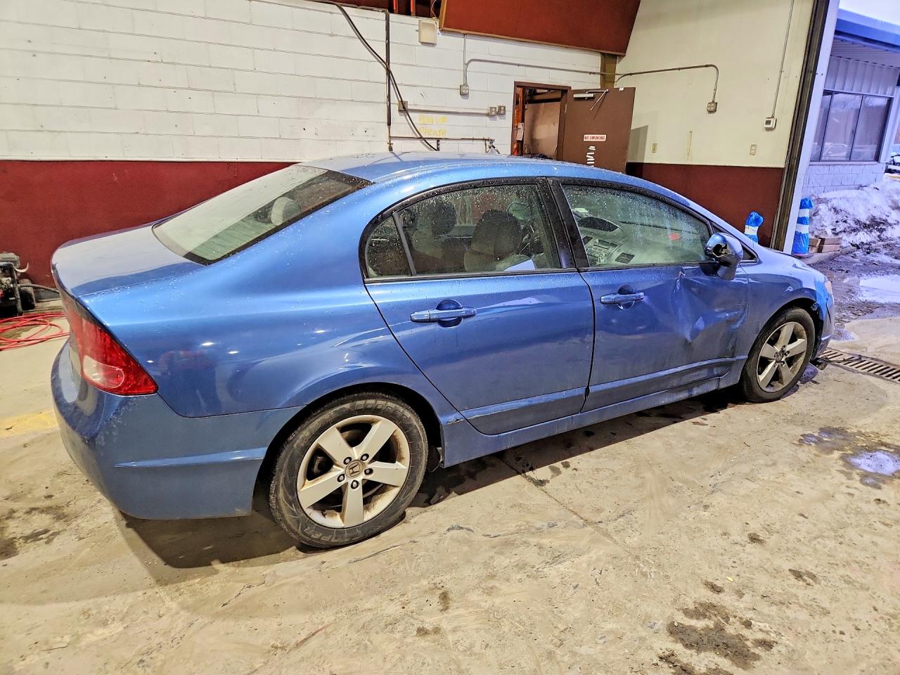 2007 Honda Civic Ex Blue vin: 1HGFA16857L056441