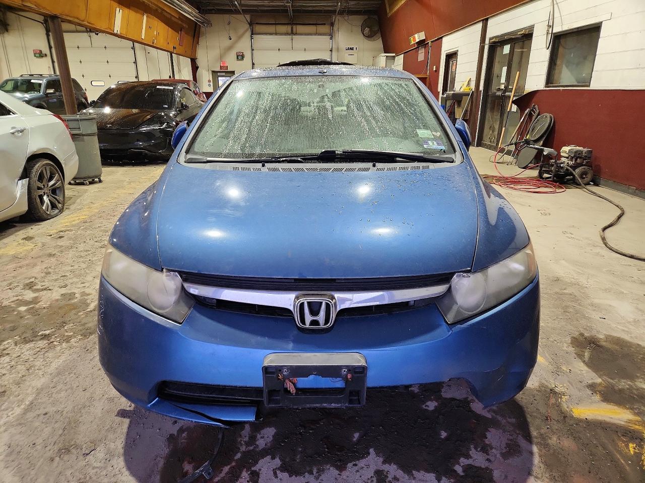 2007 Honda Civic Ex Blue vin: 1HGFA16857L056441
