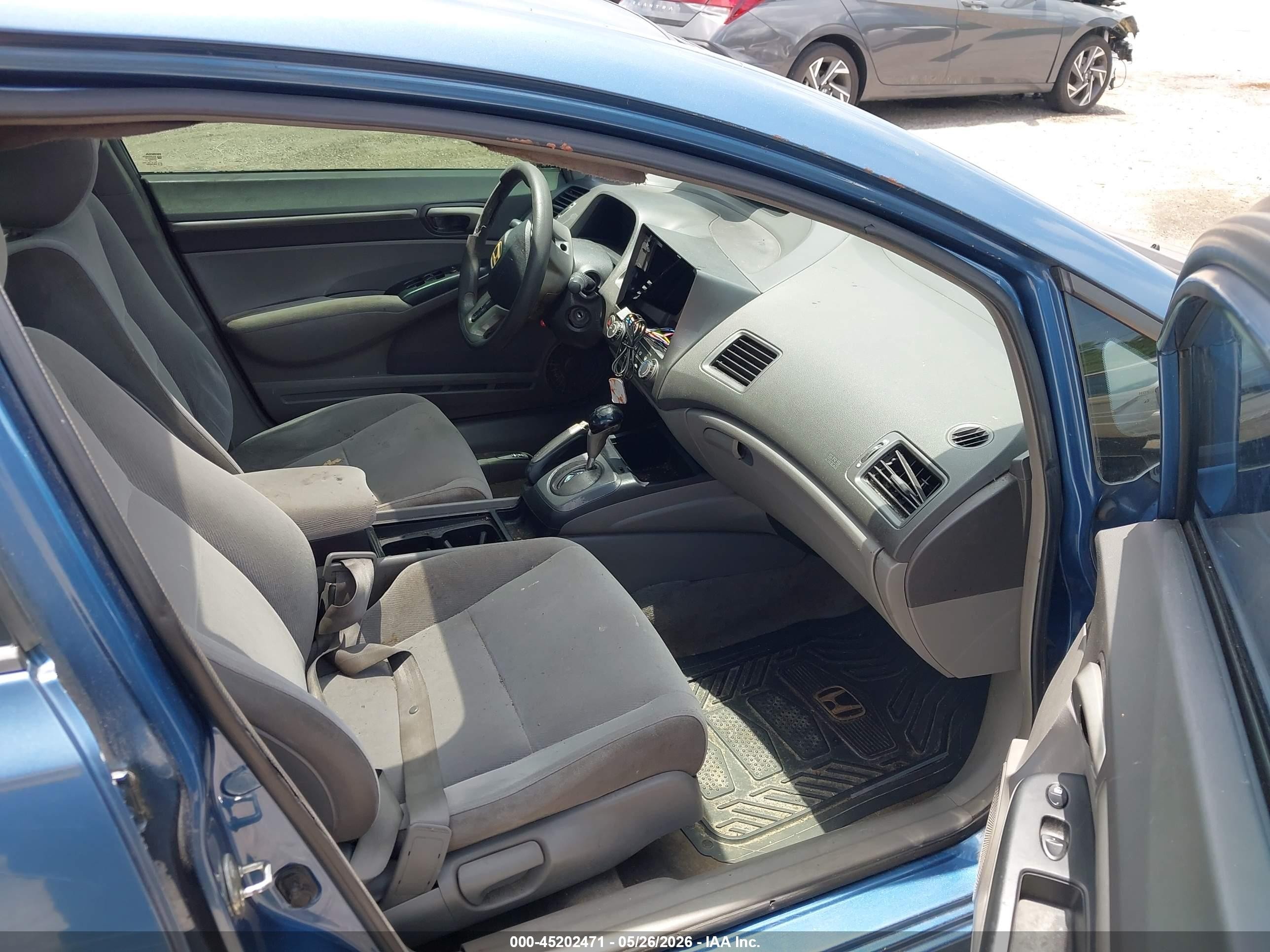 2007 Honda Civic Ex Blue vin: 1HGFA16857L083879
