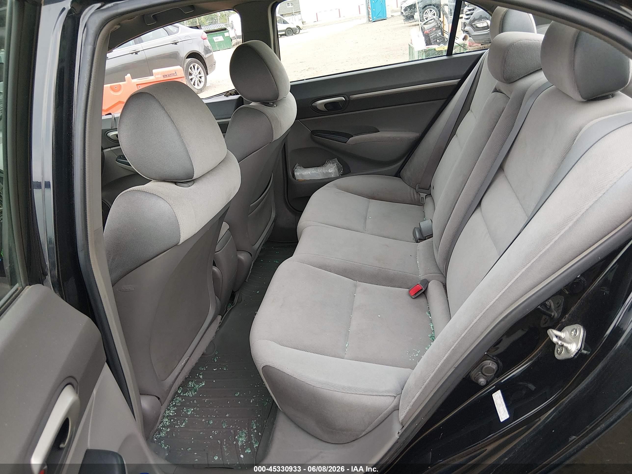 2008 Honda Civic Ex Black vin: 1HGFA16858L013753