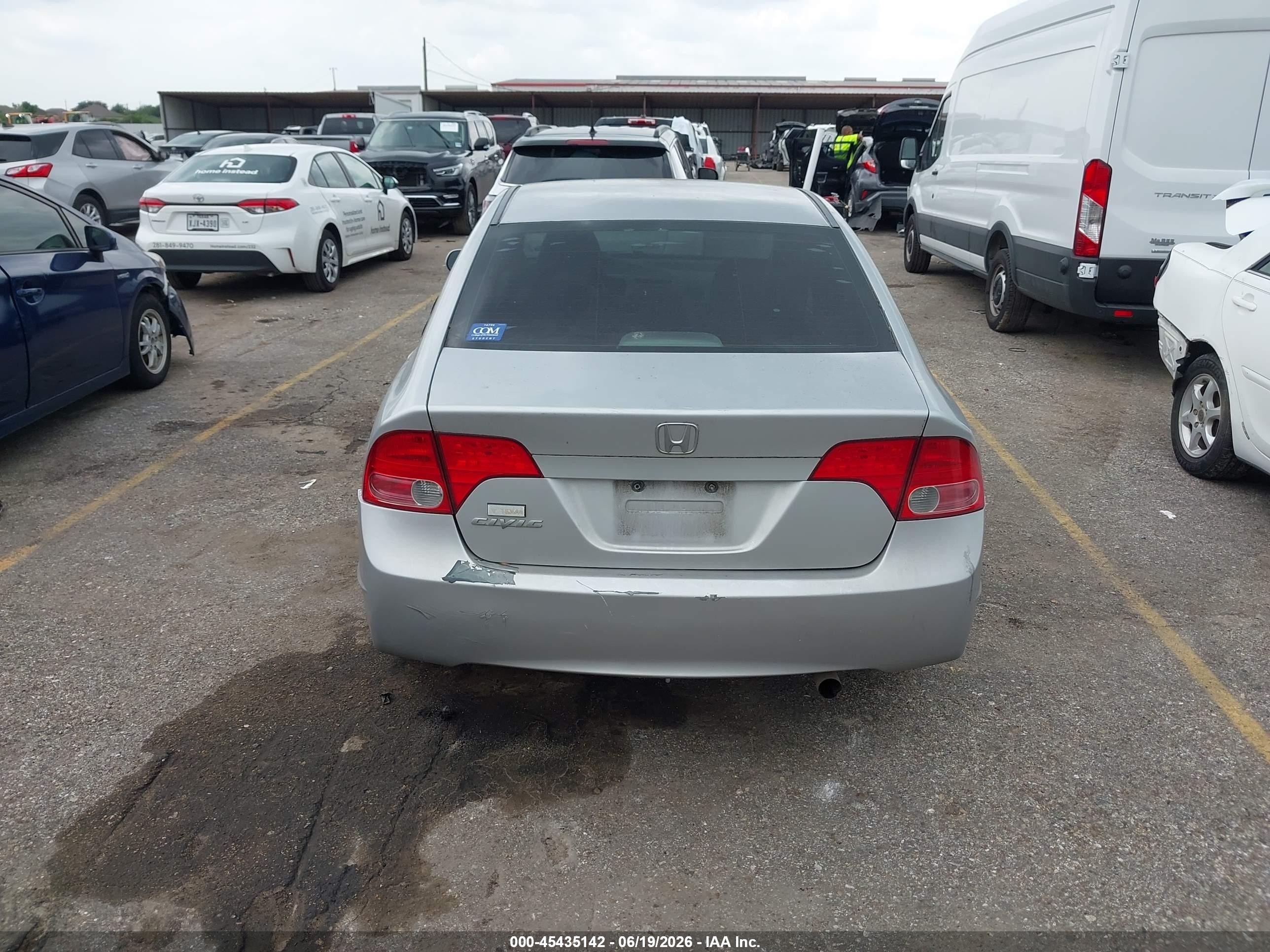 2008 Honda Civic Ex Silver vin: 1HGFA16858L027507