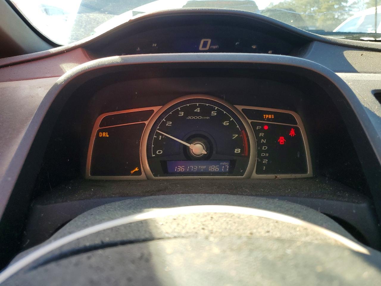 2008 Honda Civic Ex Синий vin: 1HGFA16858L032464