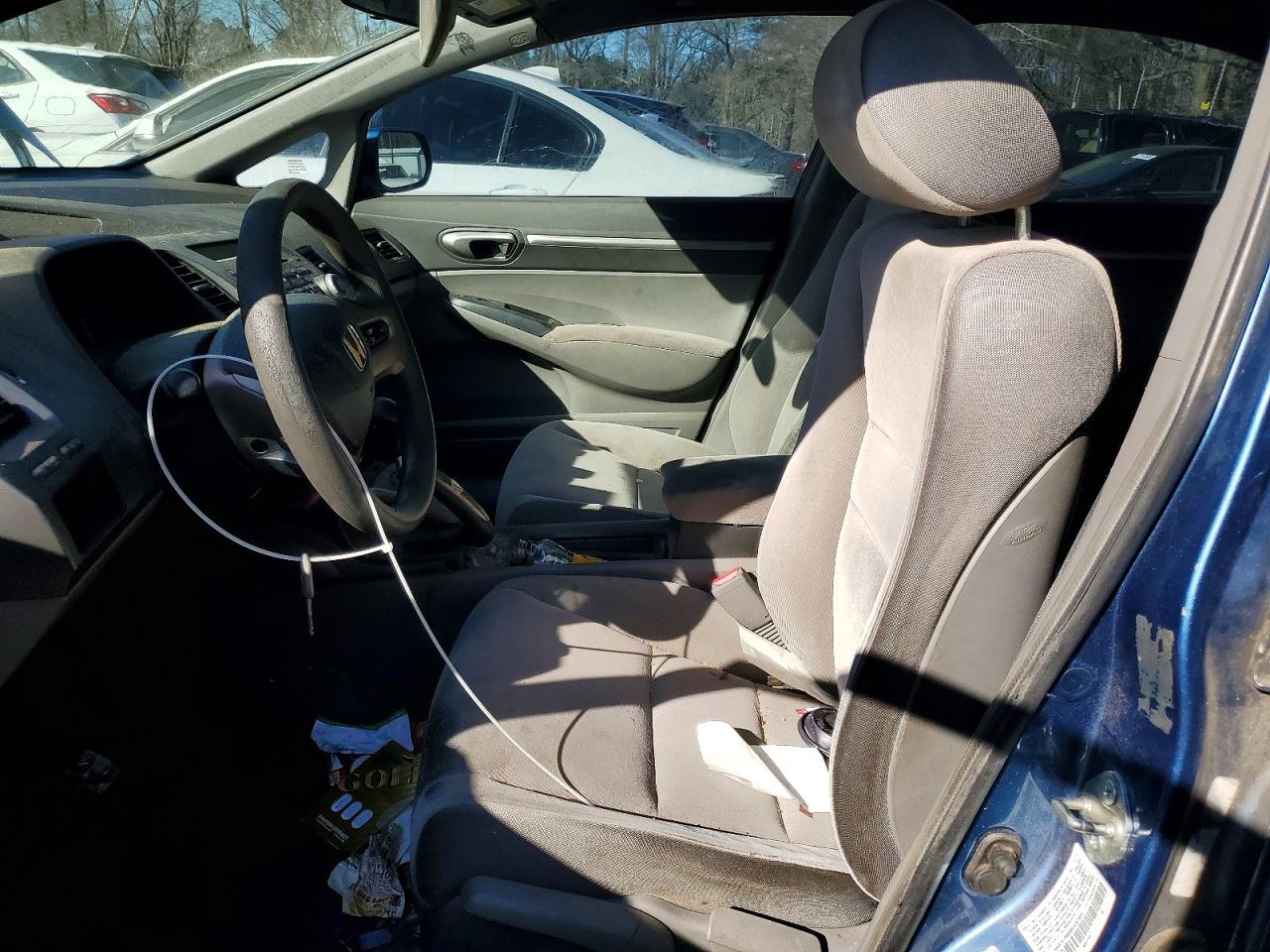 2008 Honda Civic Ex Синий vin: 1HGFA16858L032464