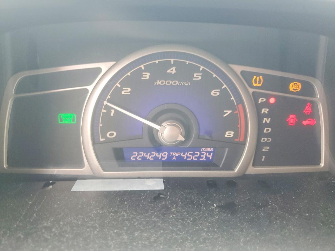 2008 Honda Civic Ex Blue vin: 1HGFA16858L111620