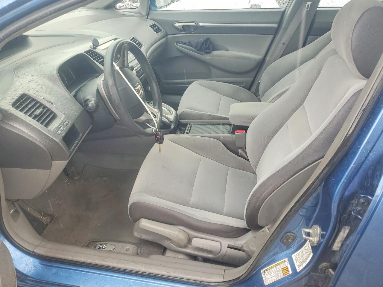 2008 Honda Civic Ex Blue vin: 1HGFA16858L111620