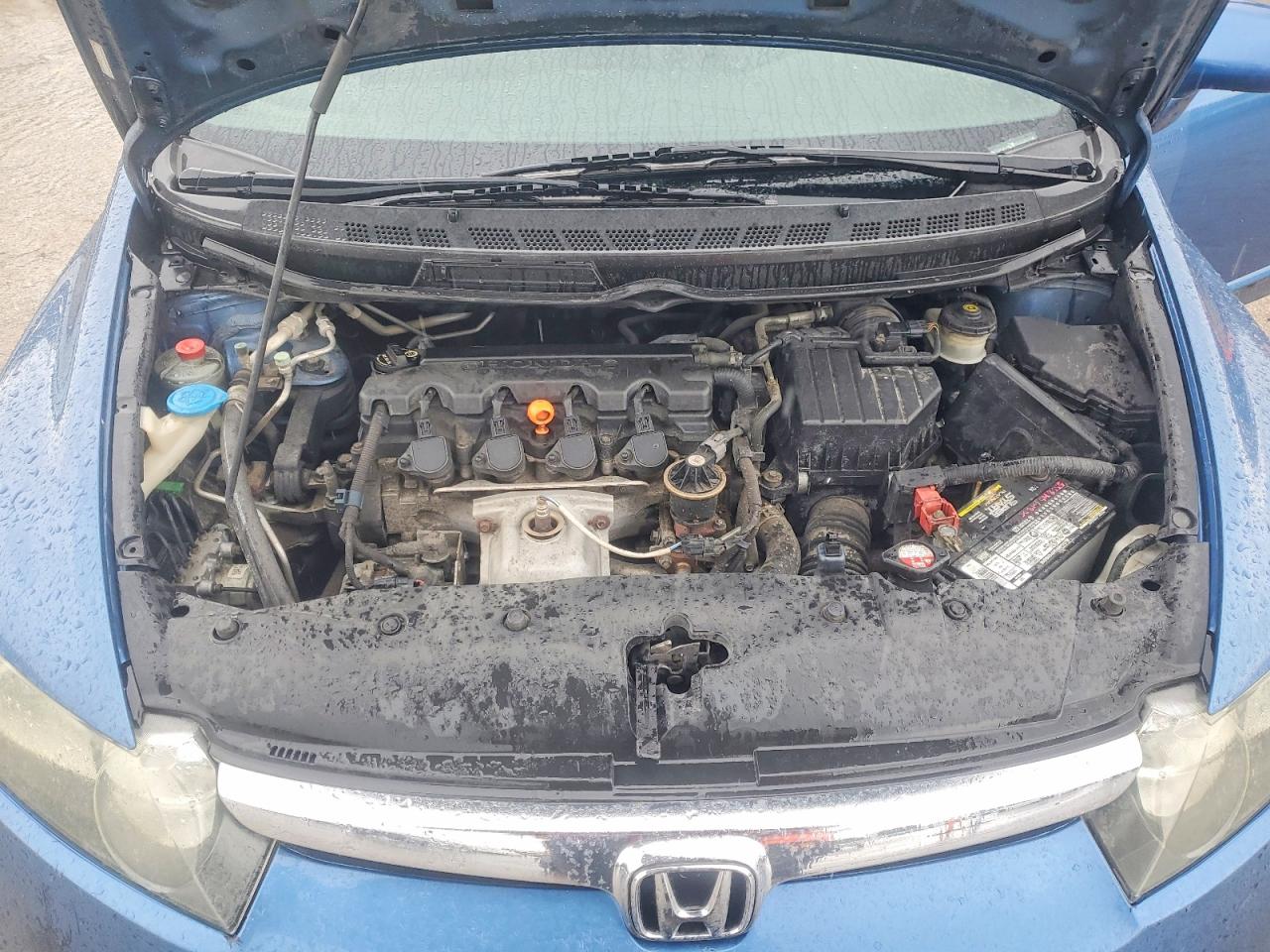 2008 Honda Civic Ex Blue vin: 1HGFA16858L111620