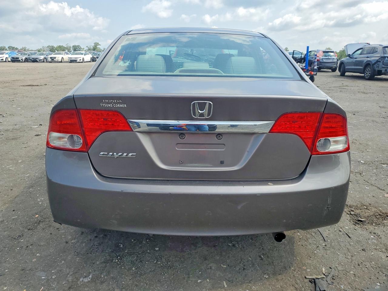 2009 Honda Civic Ex Gray vin: 1HGFA16859L013088