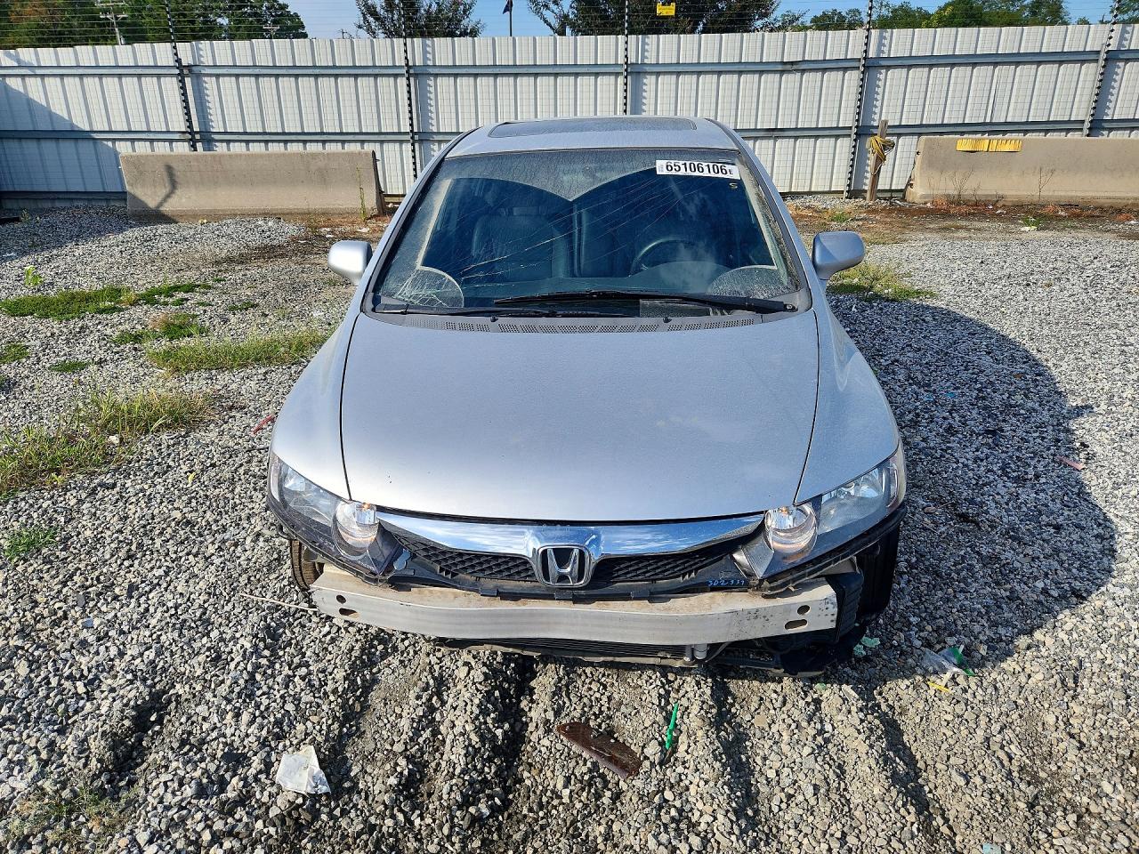 2009 Honda Civic Ex Серебряный vin: 1HGFA16859L028495