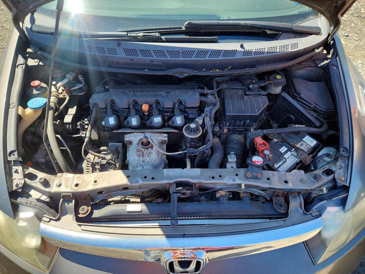 2007 Honda Civic Ex Silver vin: 1HGFA16867L019284