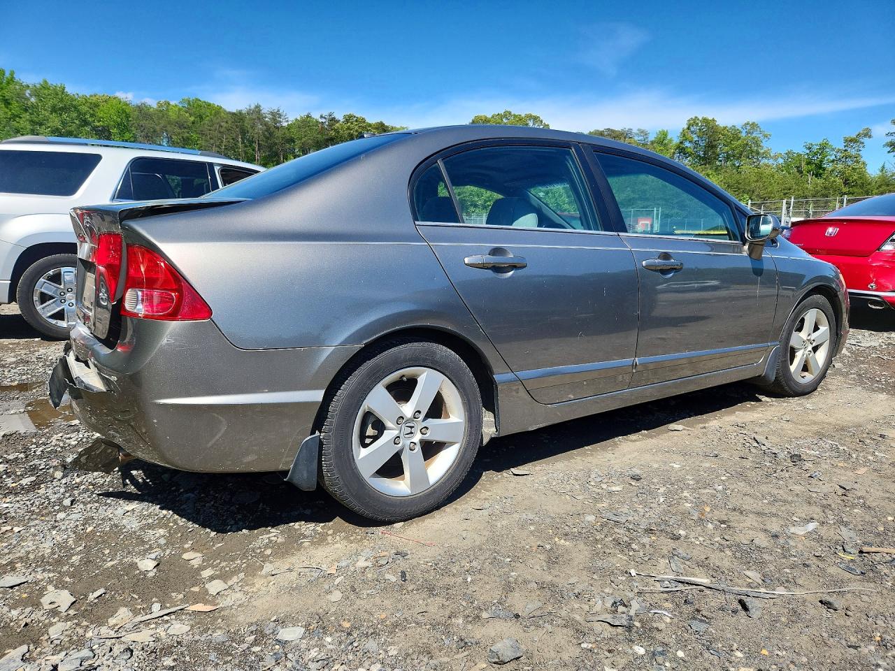 2007 Honda Civic Ex Silver vin: 1HGFA16867L019284