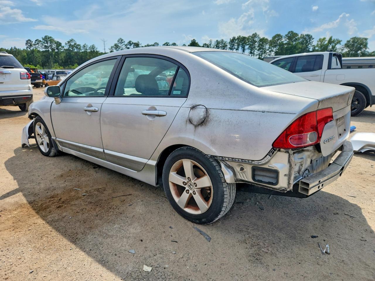 2007 Honda Civic Ex Silver vin: 1HGFA16867L022539