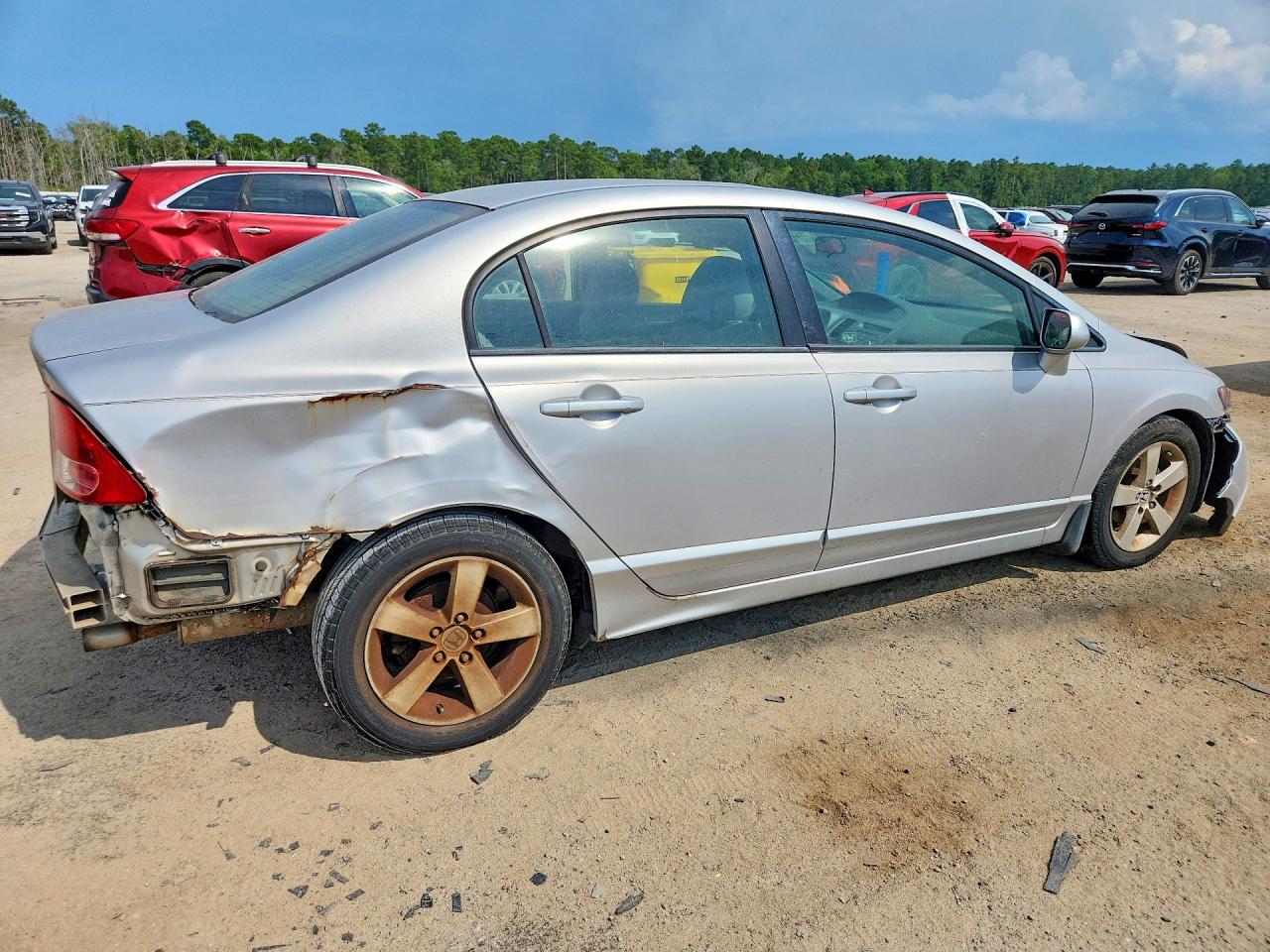 2007 Honda Civic Ex Silver vin: 1HGFA16867L022539
