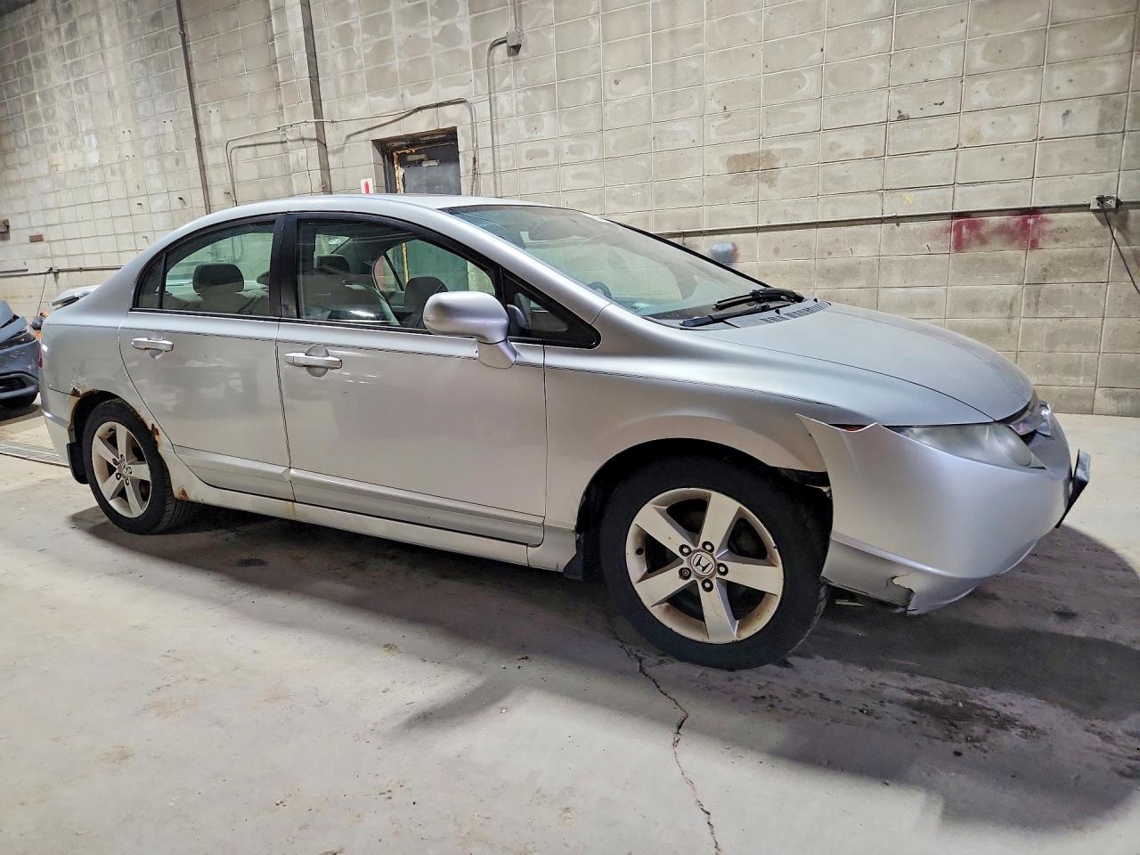 2007 Honda Civic Ex Silver vin: 1HGFA16867L048705
