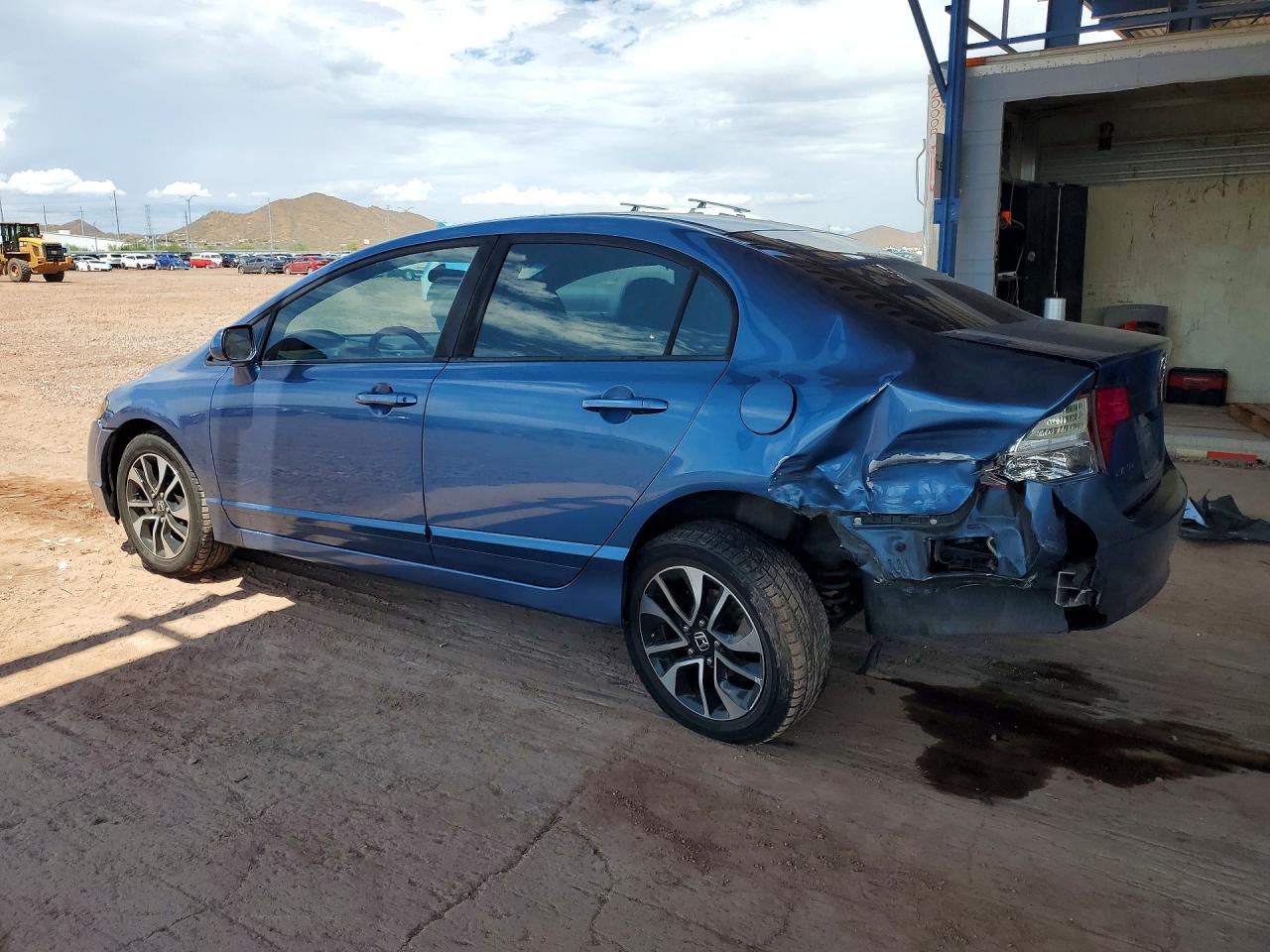 2007 Honda Civic Ex Blue vin: 1HGFA16867L060059