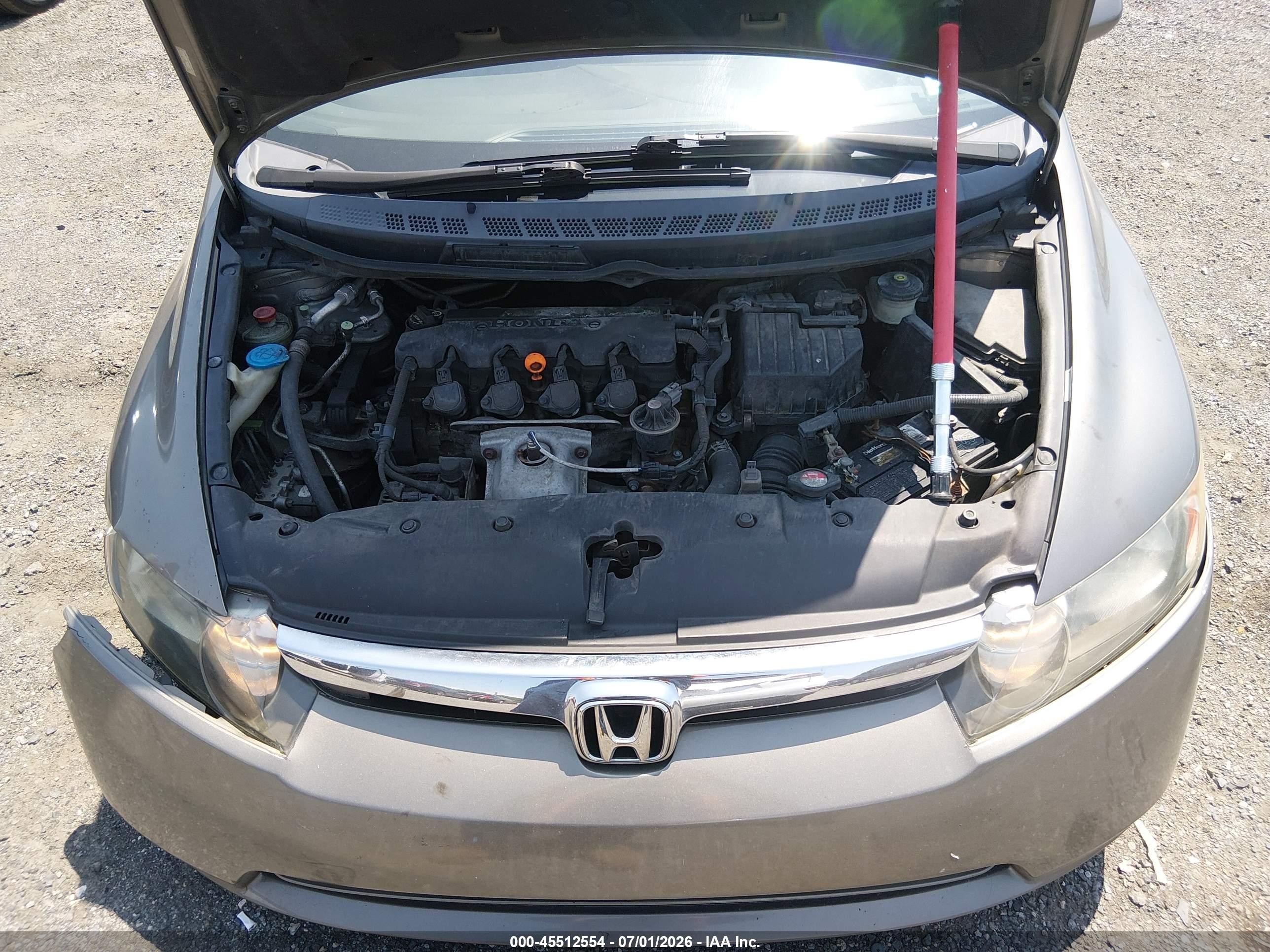 2007 Honda Civic Ex Tan vin: 1HGFA16867L070848