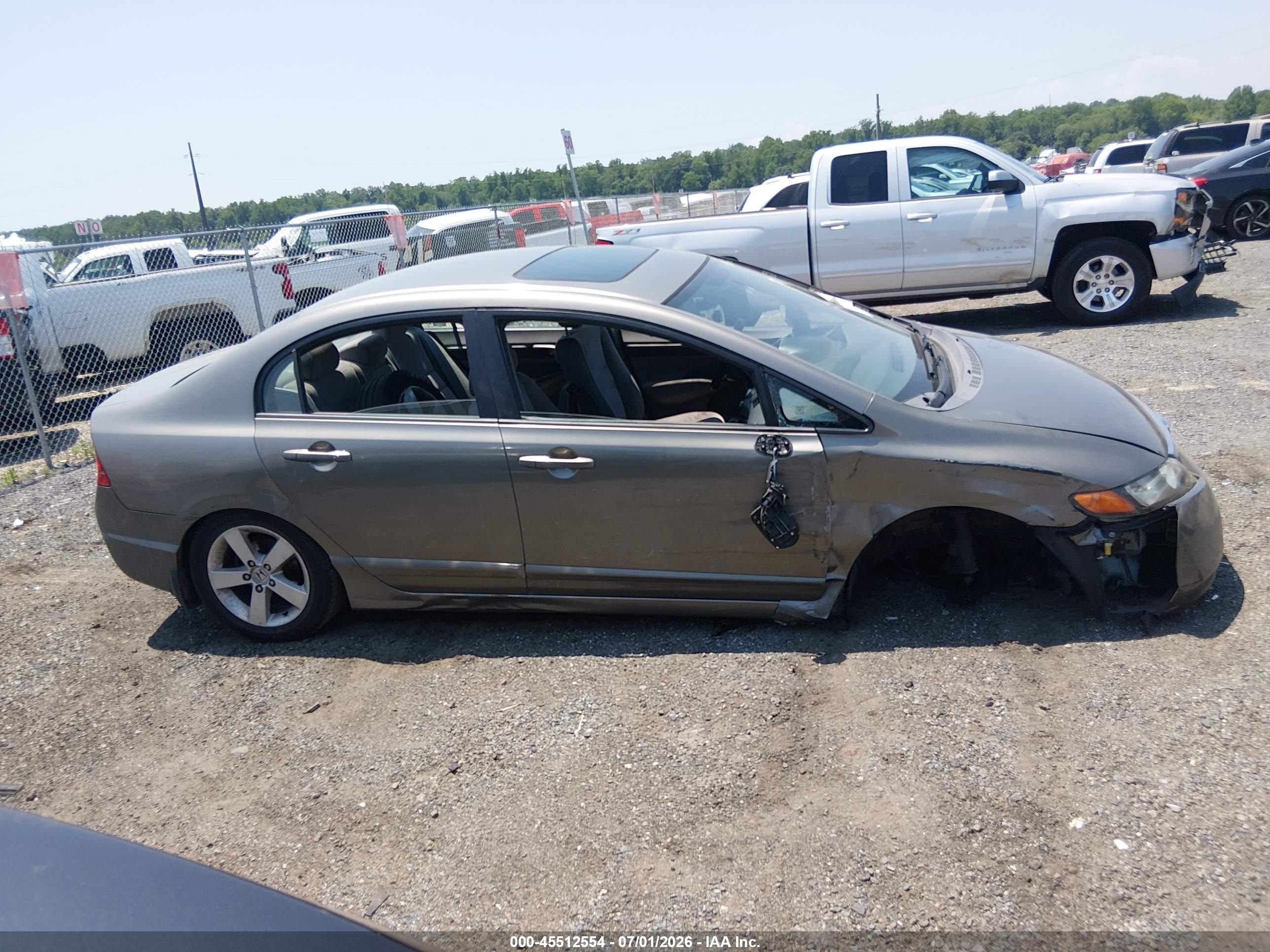 2007 Honda Civic Ex Tan vin: 1HGFA16867L070848