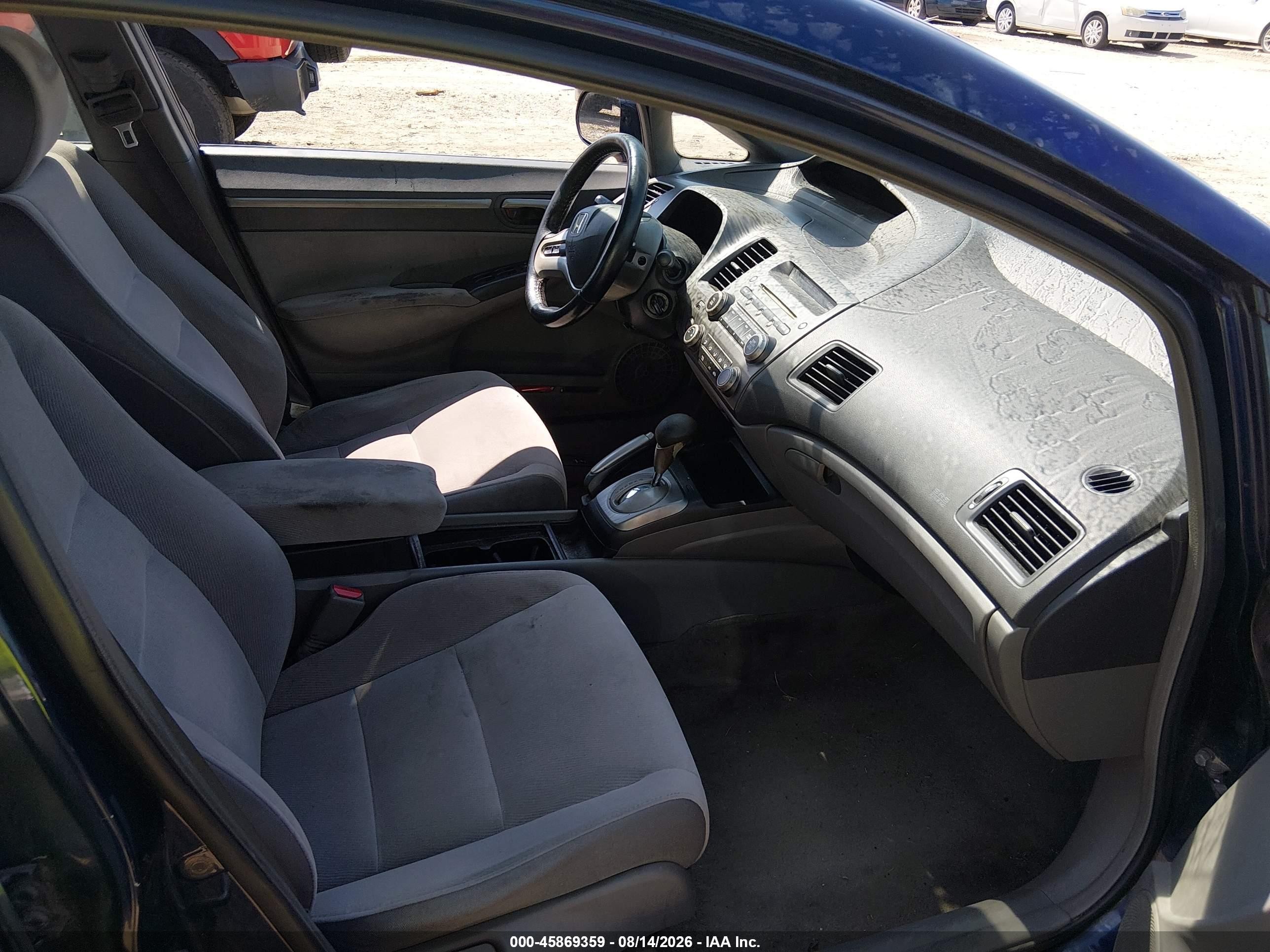 2007 Honda Civic Ex Синий vin: 1HGFA16867L091456
