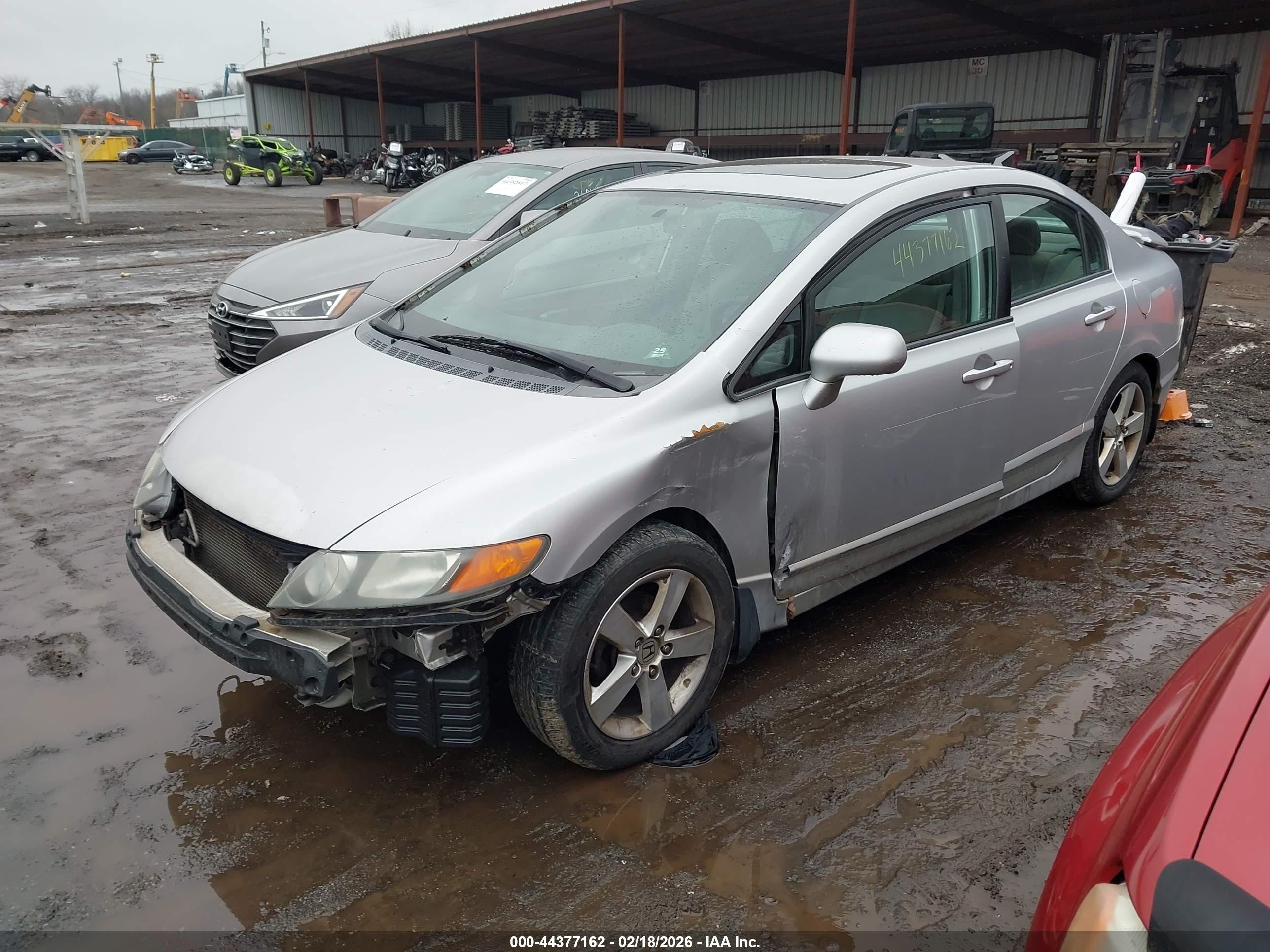 2007 Honda Civic Ex Silver vin: 1HGFA16867L106280
