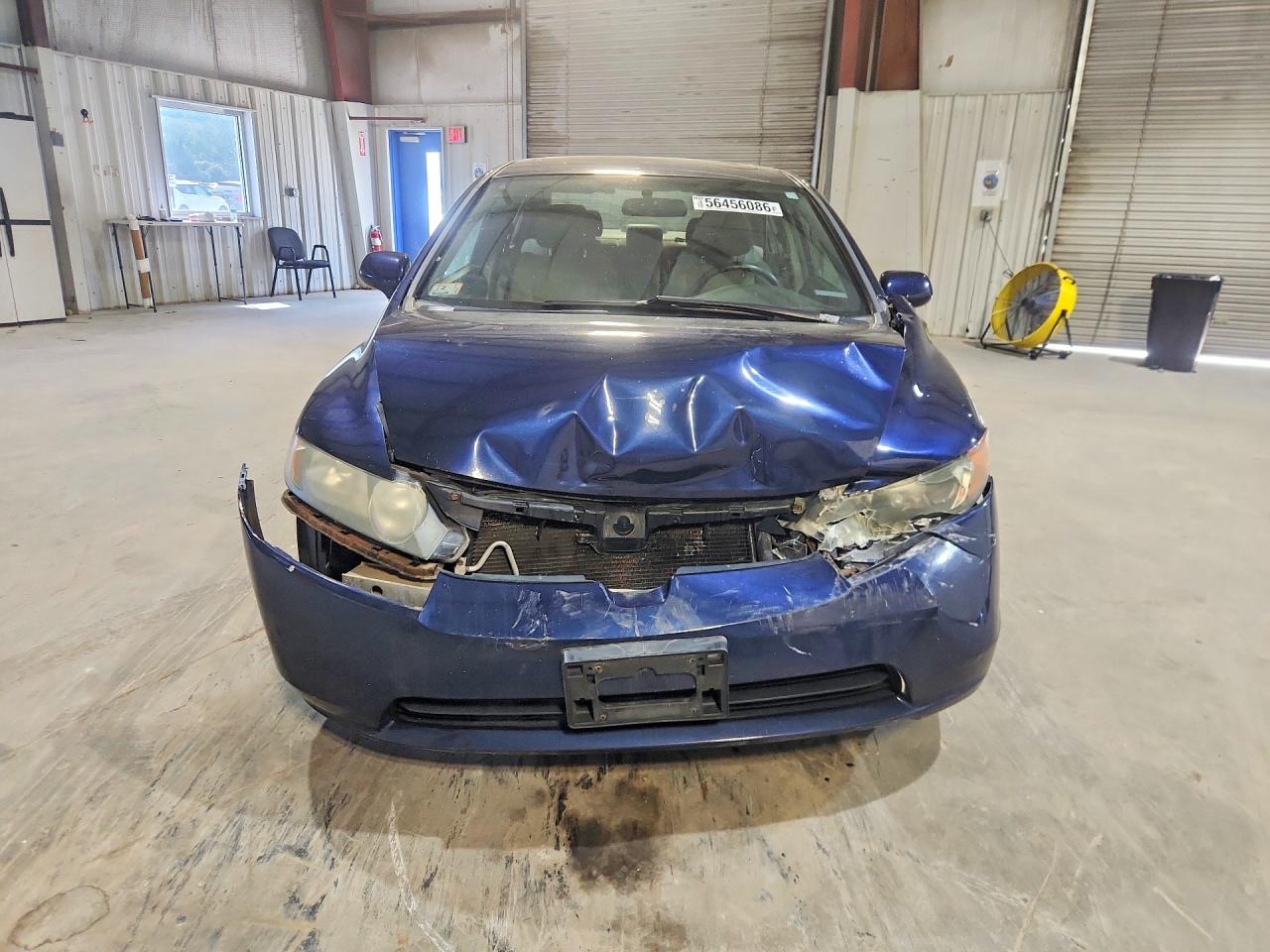 2007 Honda Civic Ex Синий vin: 1HGFA16867L107445