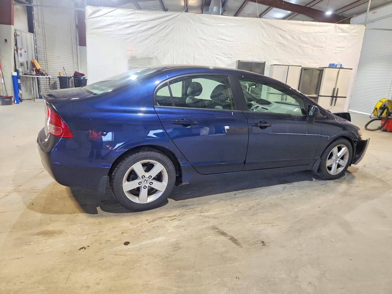 2007 Honda Civic Ex Синий vin: 1HGFA16867L107445