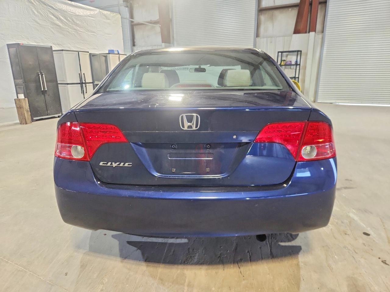 2007 Honda Civic Ex Синий vin: 1HGFA16867L107445