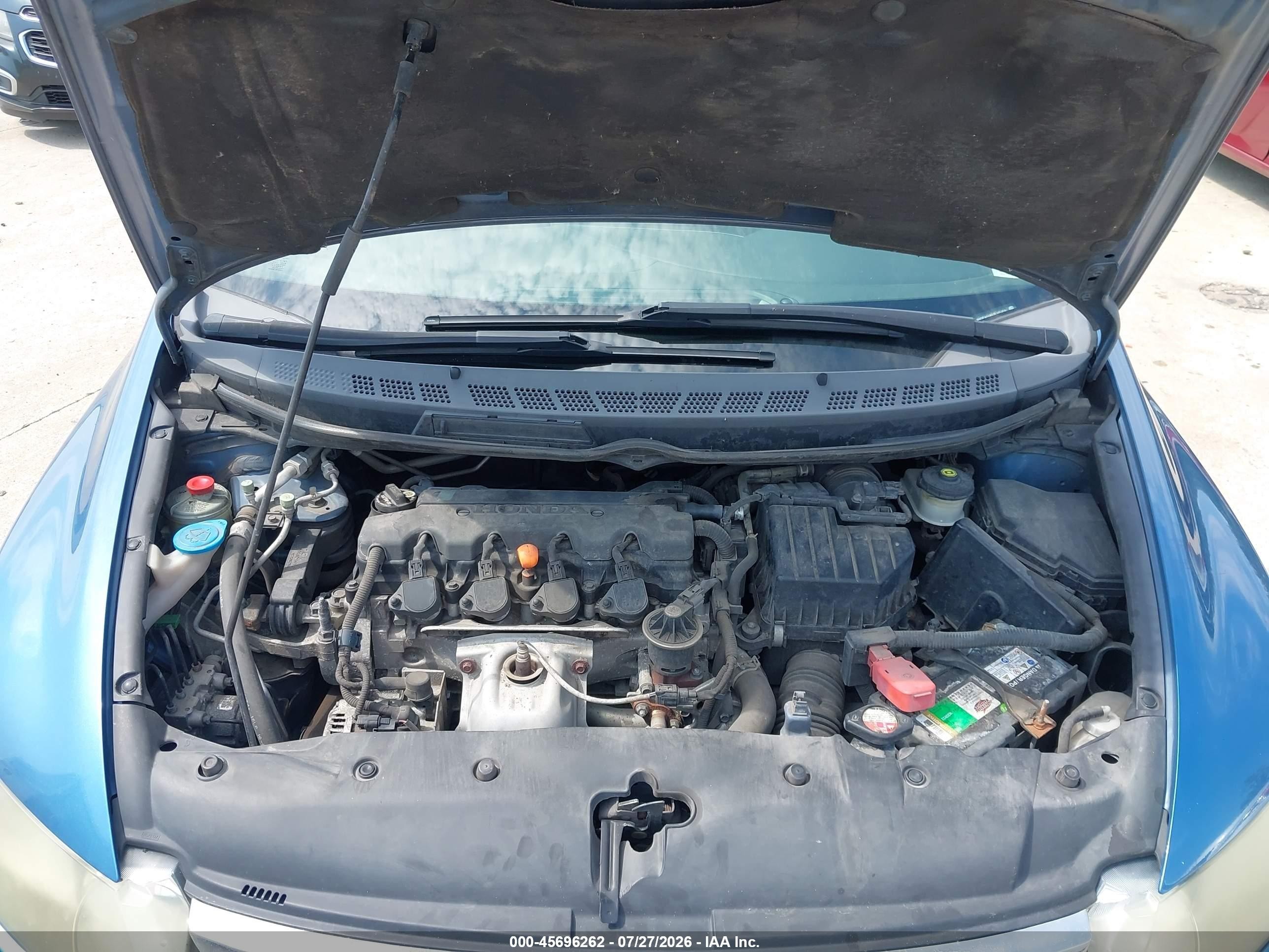 2007 Honda Civic Ex Blue vin: 1HGFA16867L115108