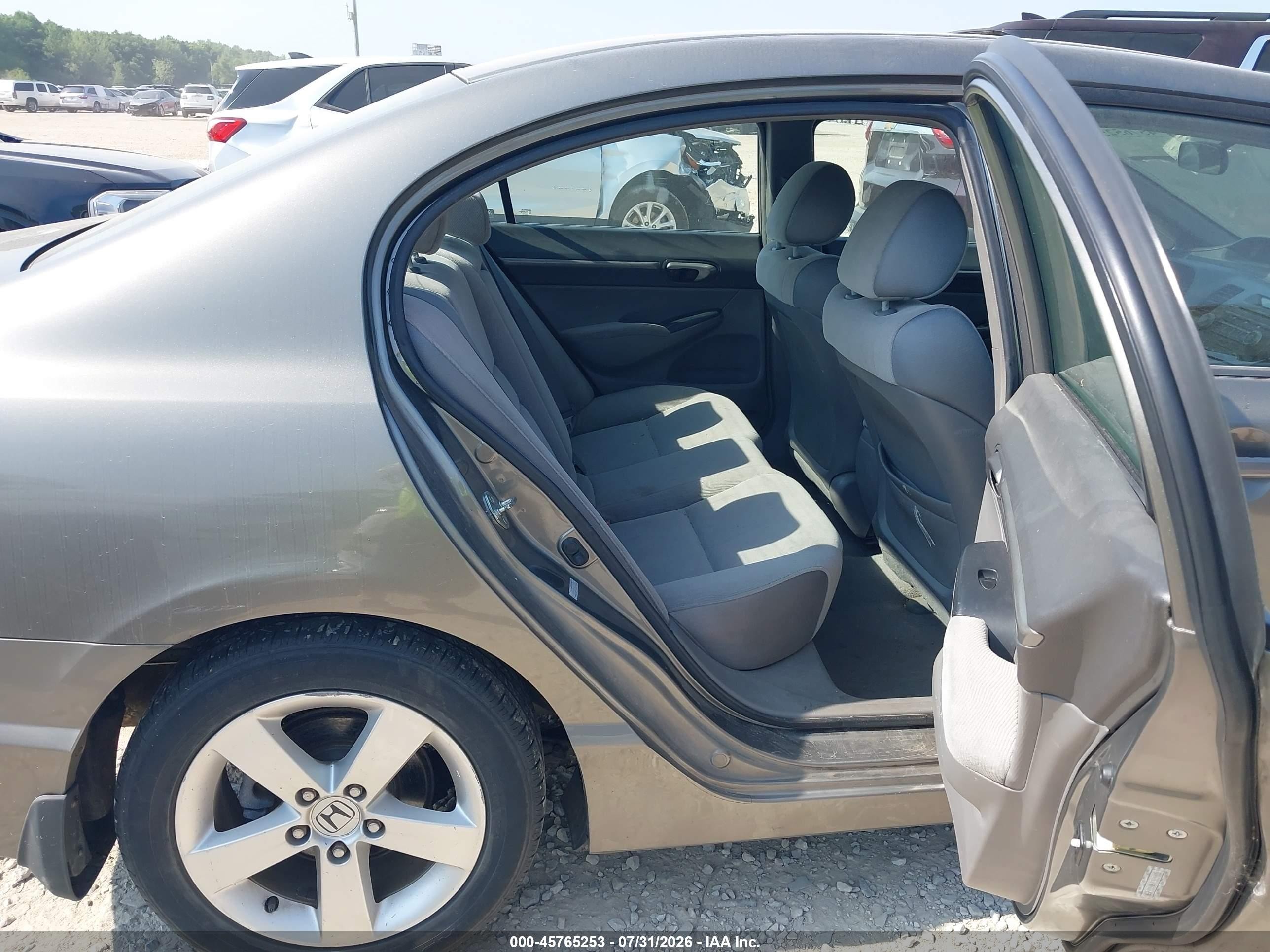 2007 Honda Civic Ex Brown vin: 1HGFA16867L121815
