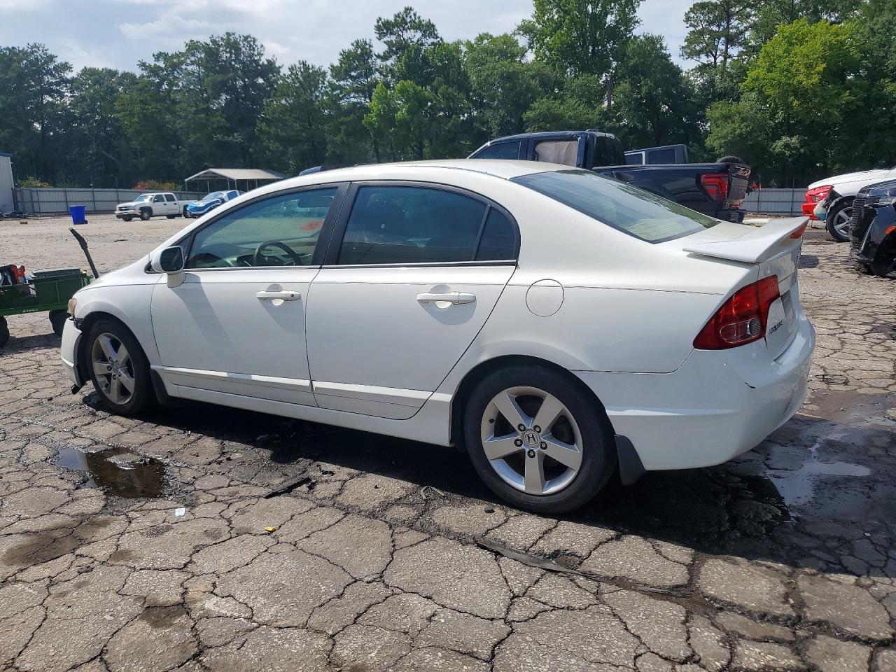 2007 Honda Civic Ex Белый vin: 1HGFA16867L124617