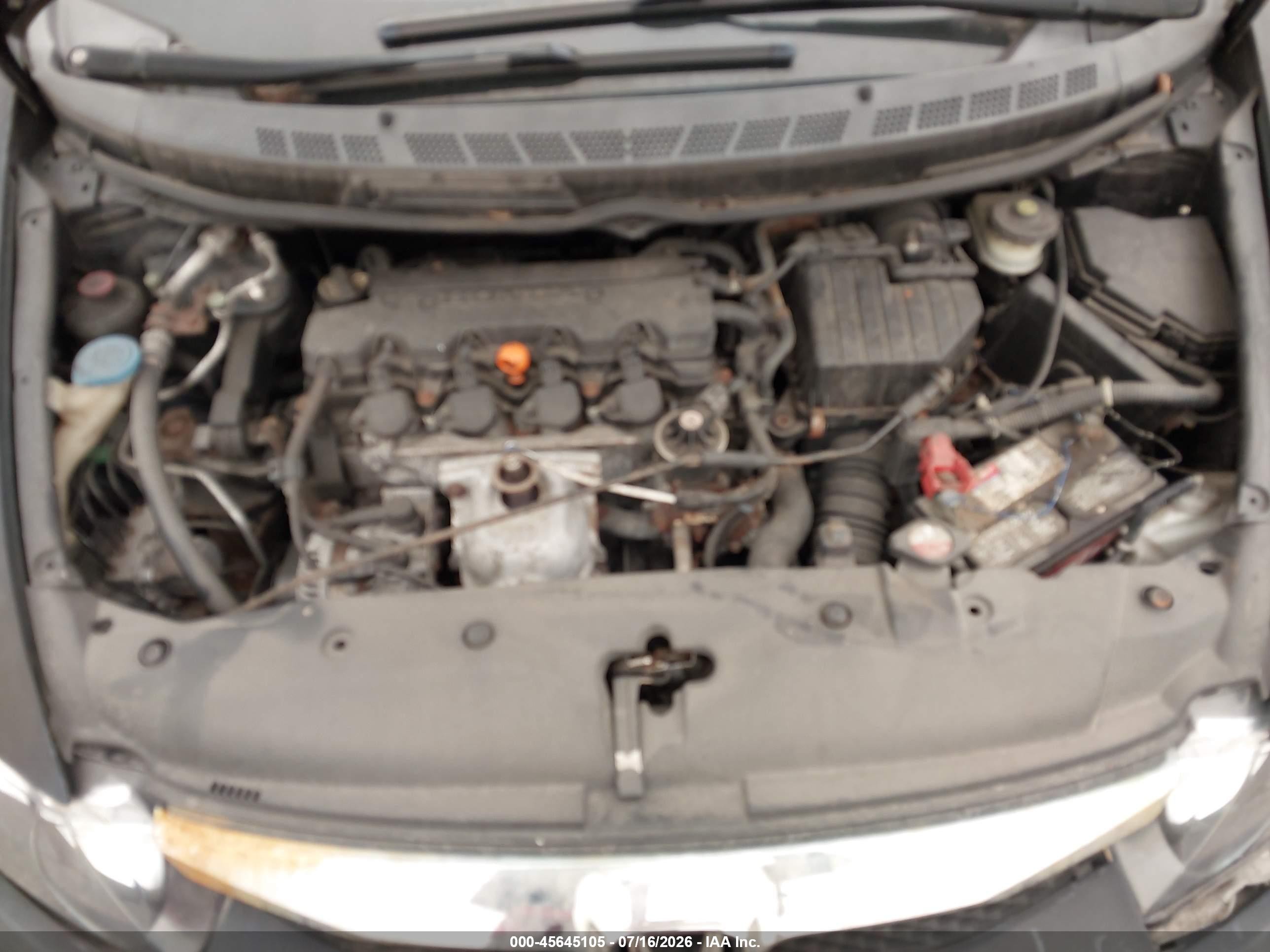 2008 Honda Civic Ex Черный vin: 1HGFA16868L003426