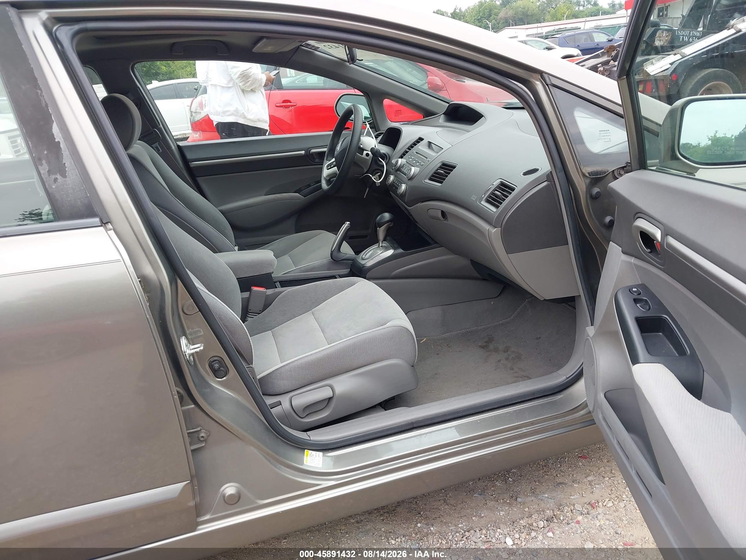 2008 Honda Civic Ex Серый vin: 1HGFA16868L075372