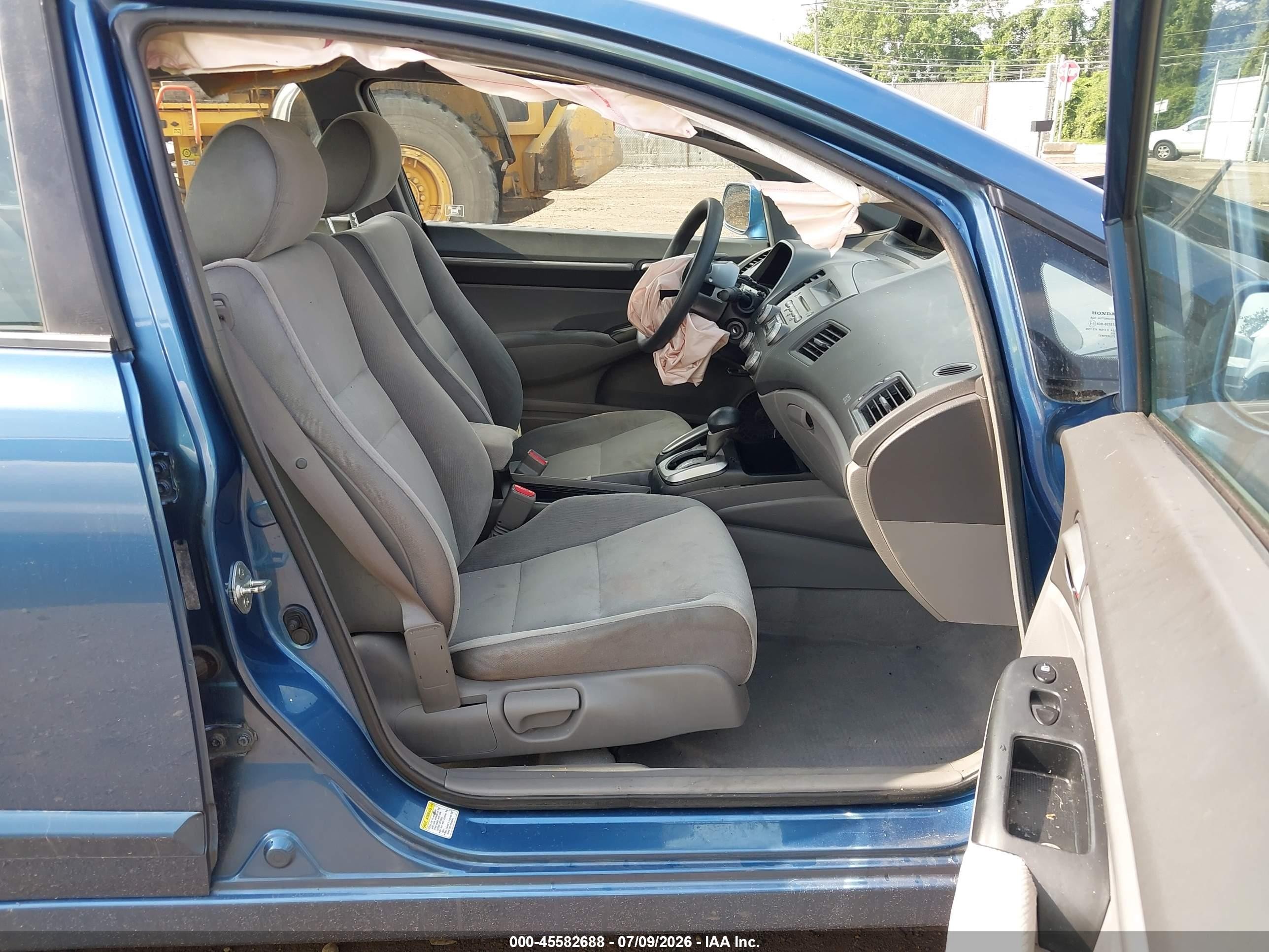 2008 Honda Civic Ex Blue vin: 1HGFA16868L089787