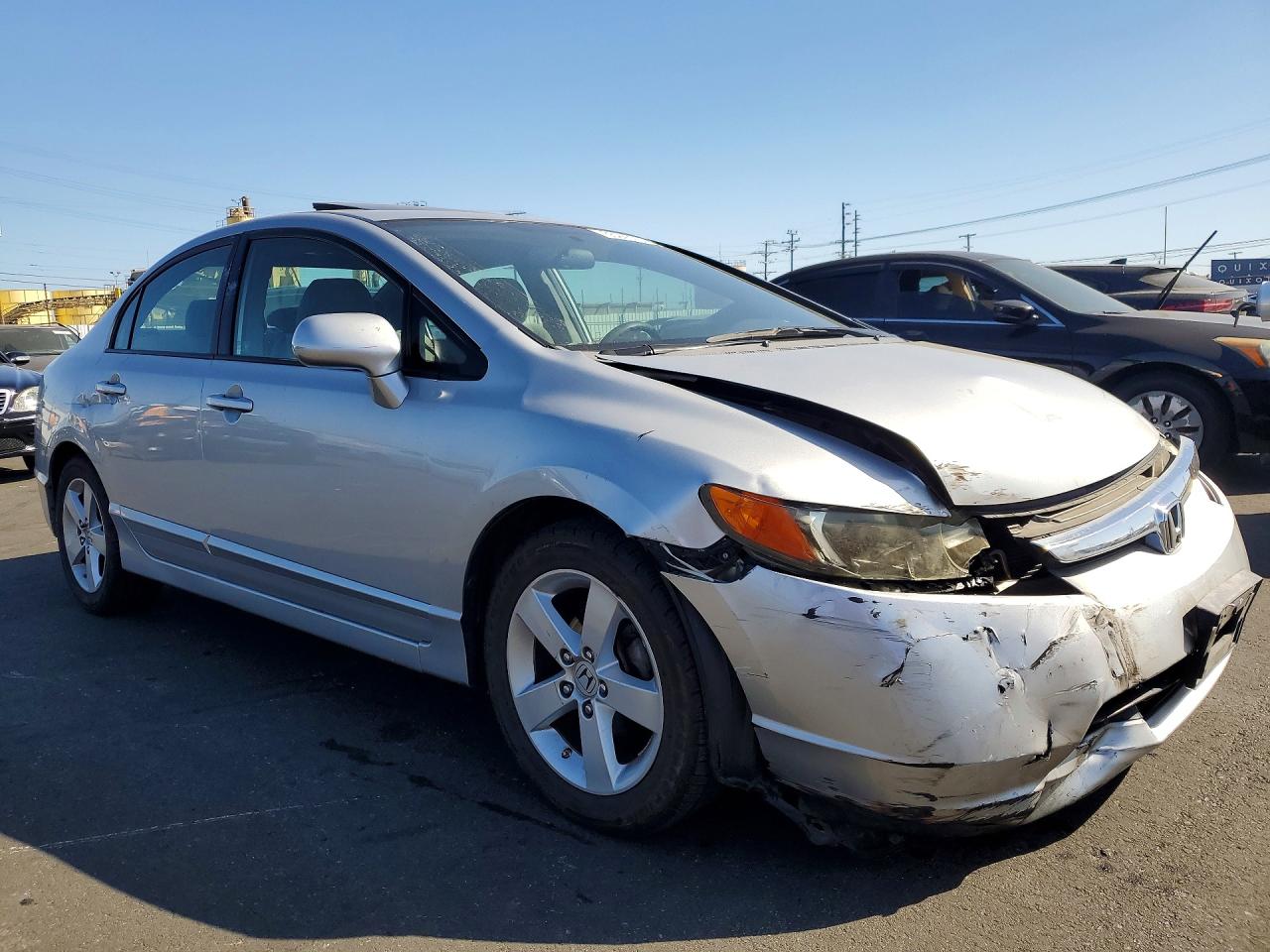 2008 Honda Civic Ex Silver vin: 1HGFA16868L099994