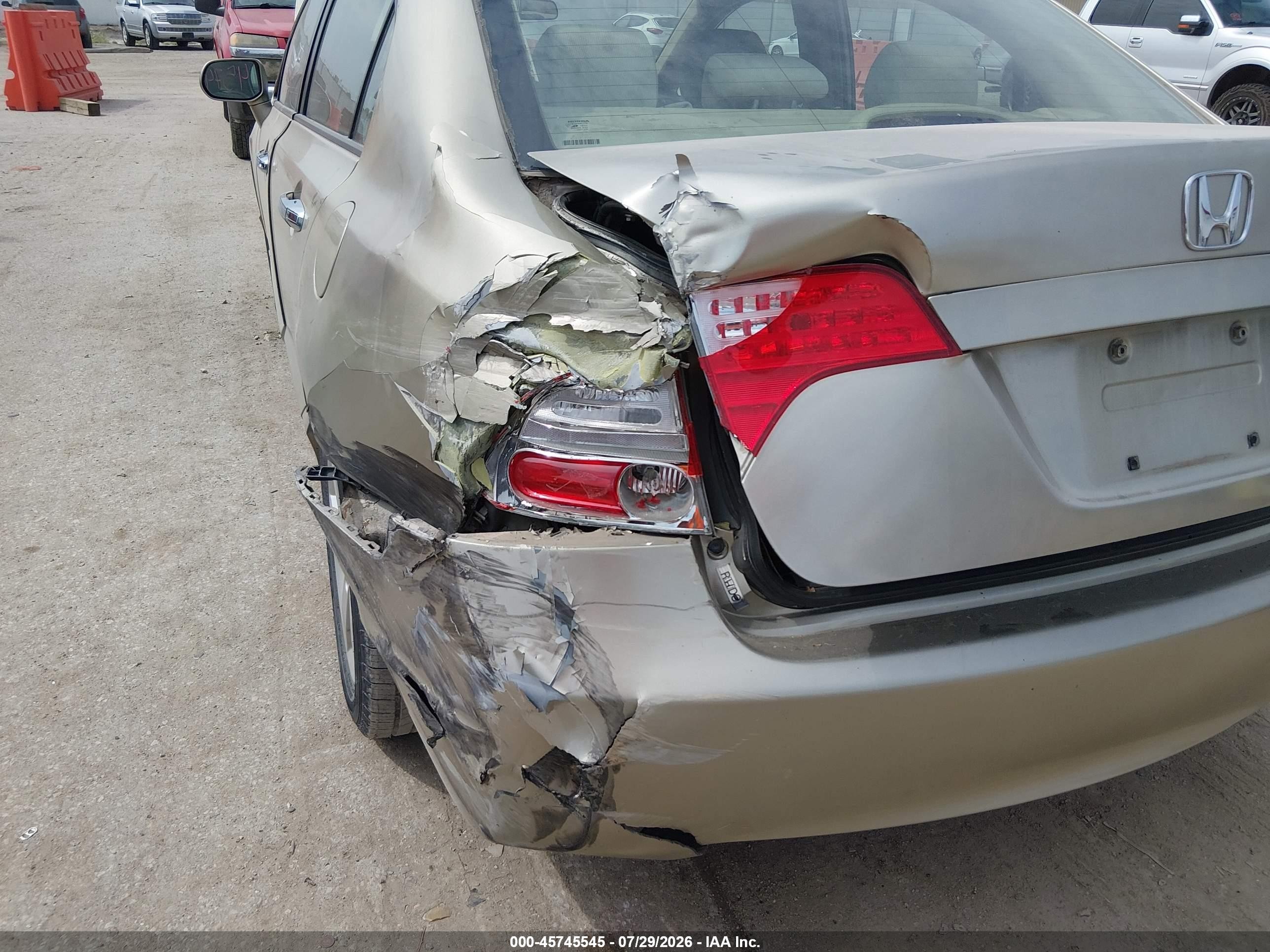 2008 Honda Civic Ex Коричневый vin: 1HGFA16868L113263