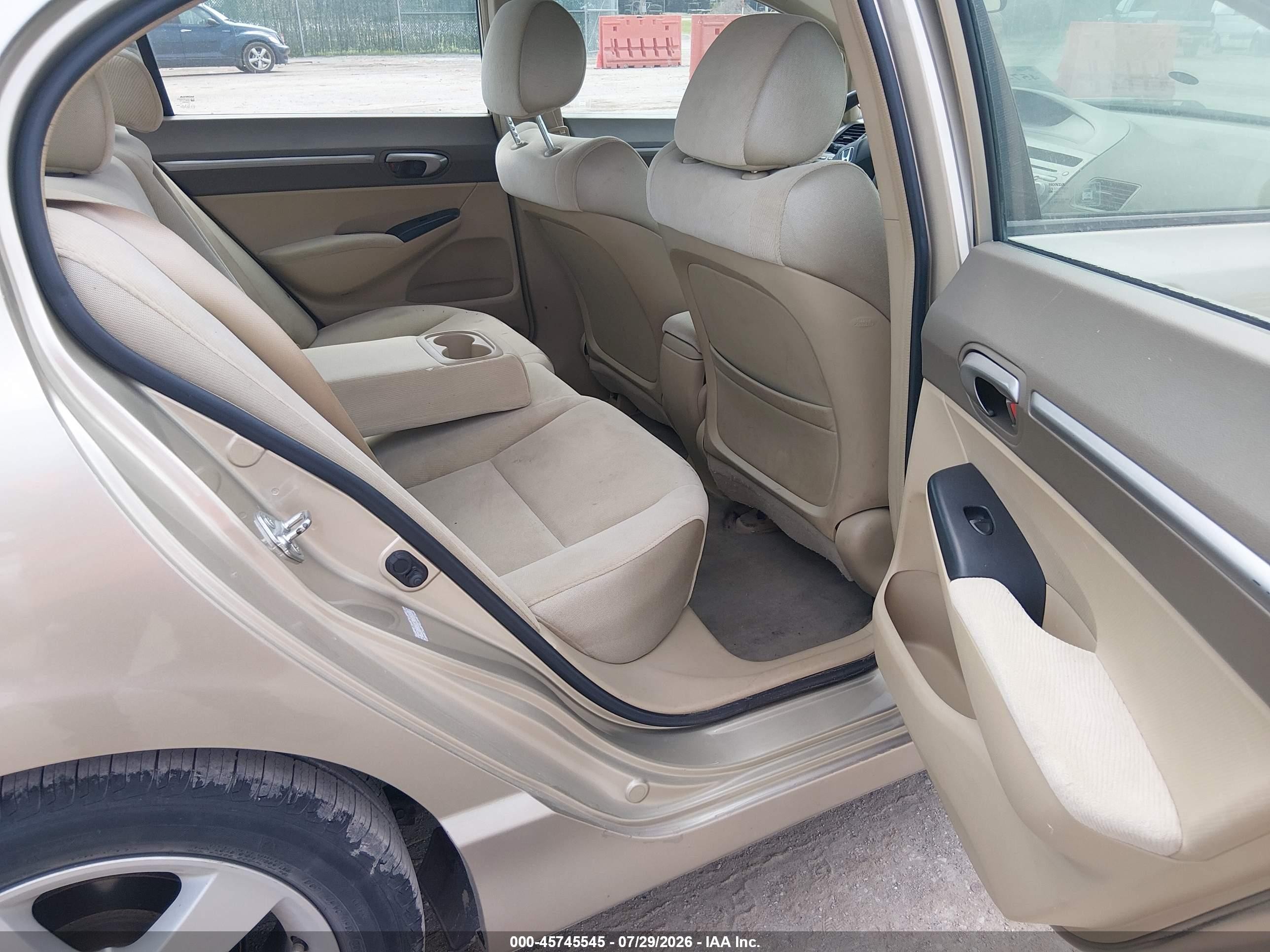 2008 Honda Civic Ex Коричневый vin: 1HGFA16868L113263