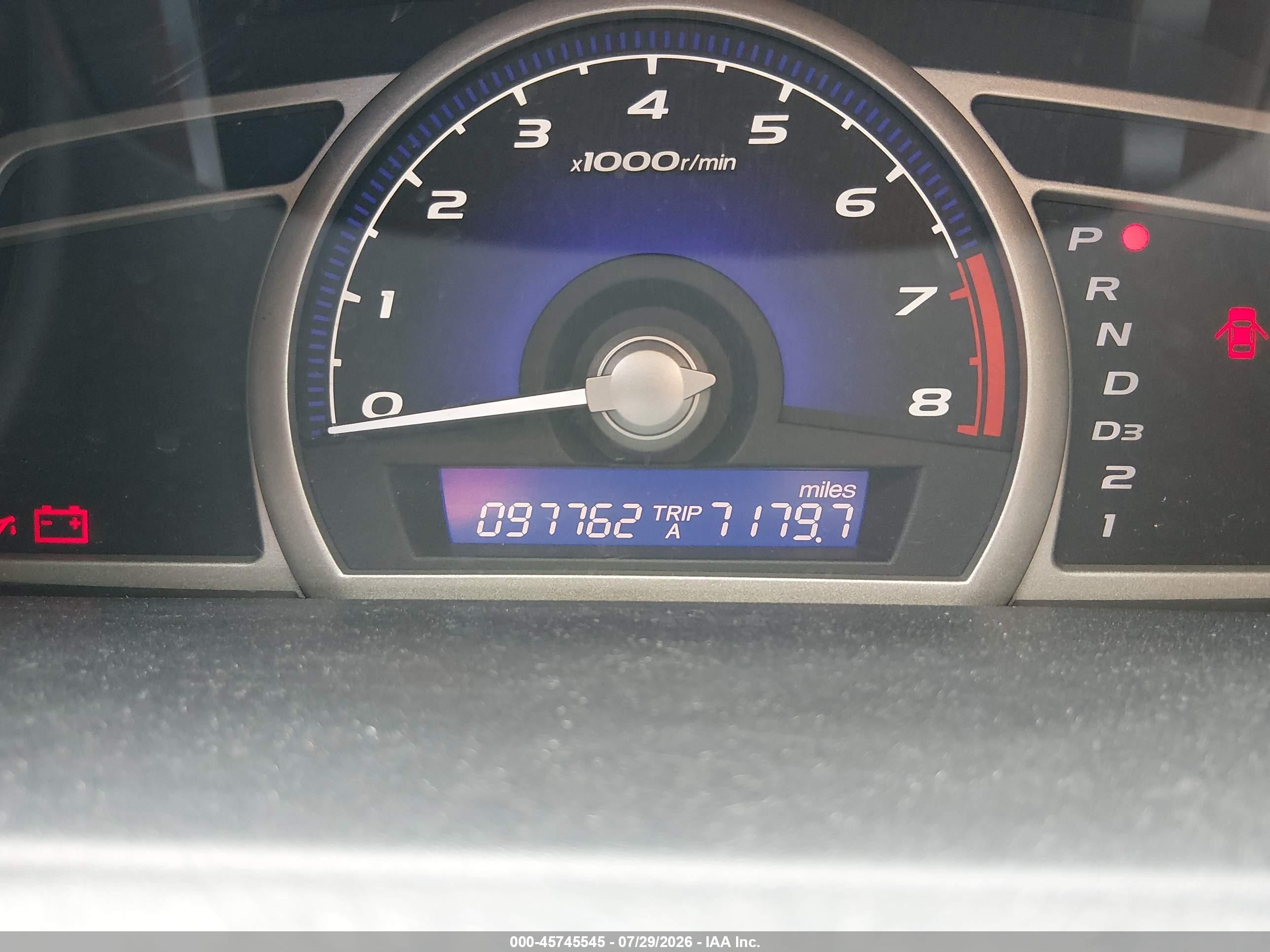2008 Honda Civic Ex Коричневый vin: 1HGFA16868L113263
