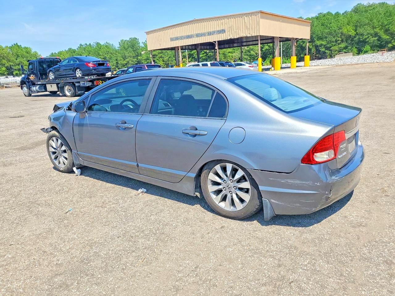 2009 Honda Civic Ex Gray vin: 1HGFA16869L006490