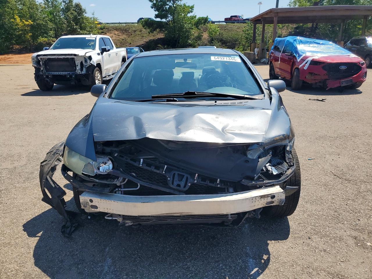 2009 Honda Civic Ex Gray vin: 1HGFA16869L006490