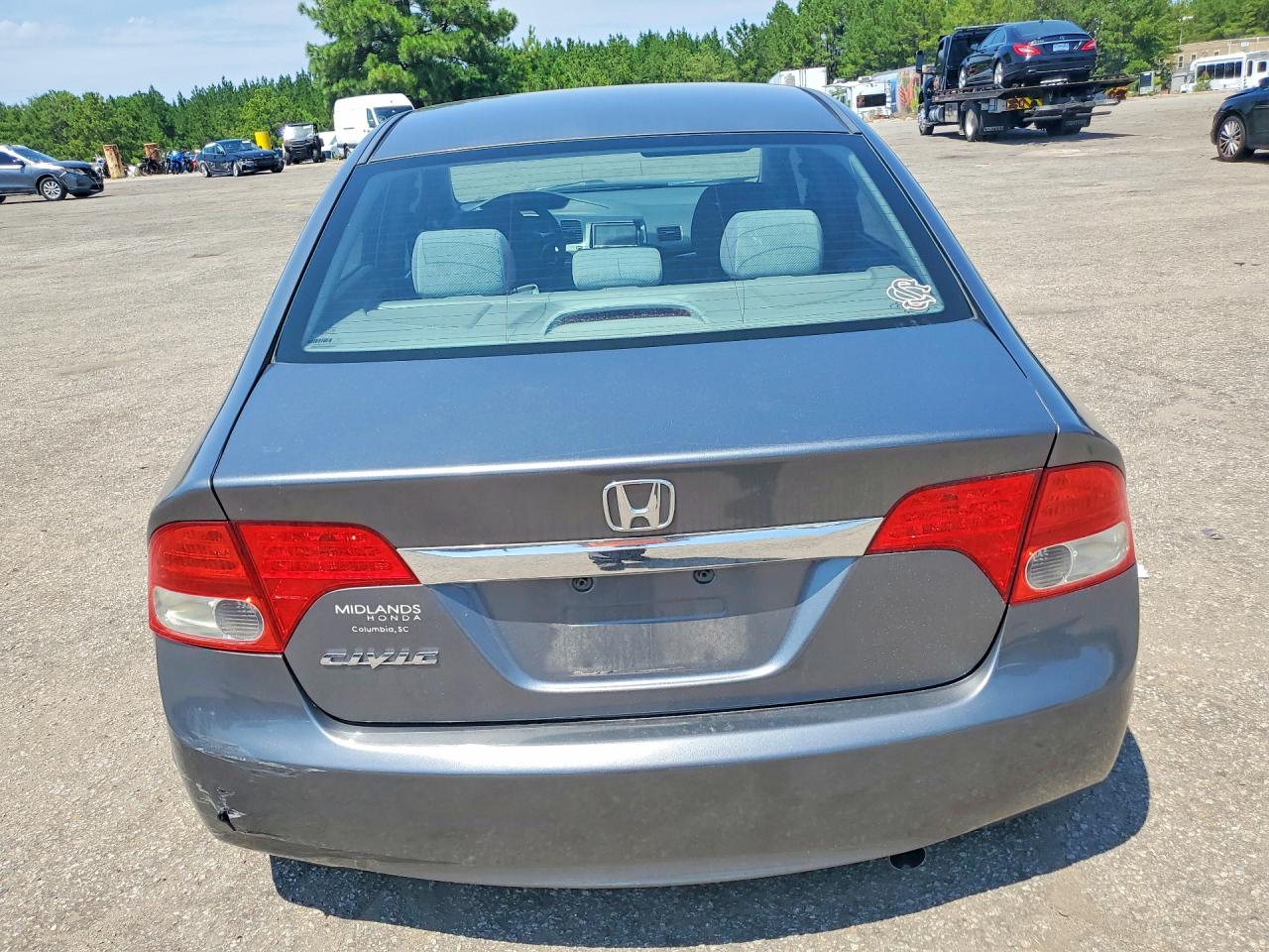 2009 Honda Civic Ex Gray vin: 1HGFA16869L006490