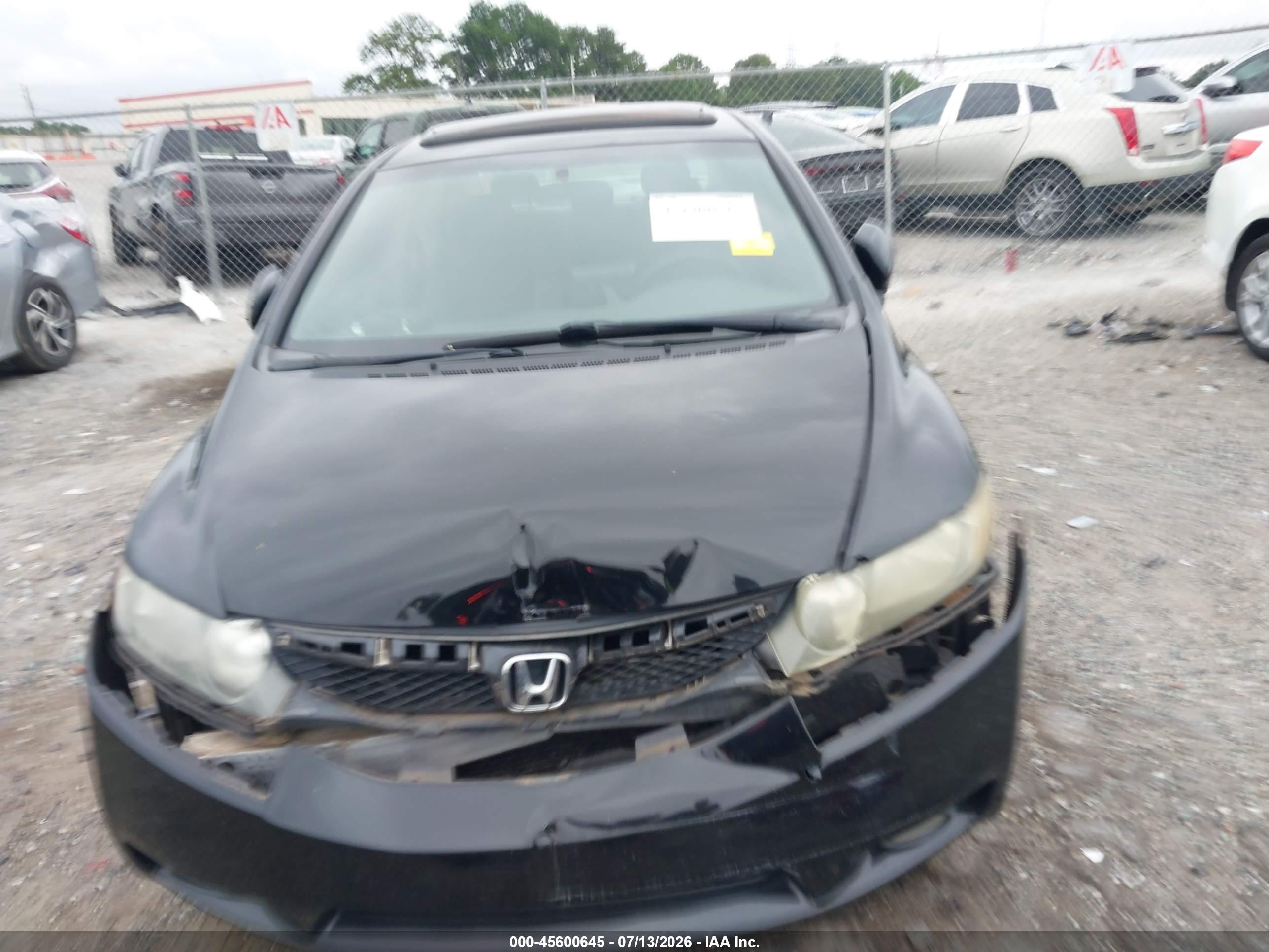 2009 Honda Civic Ex Black vin: 1HGFA16869L007588