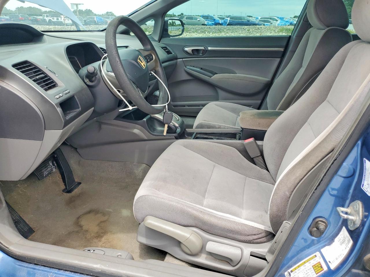 2006 Honda Civic Ex Blue vin: 1HGFA16876L011211