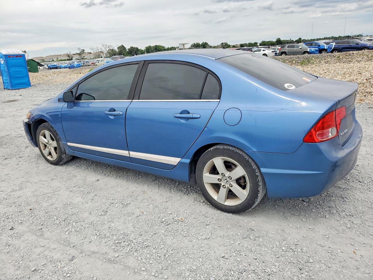 2006 Honda Civic Ex Blue vin: 1HGFA16876L011211