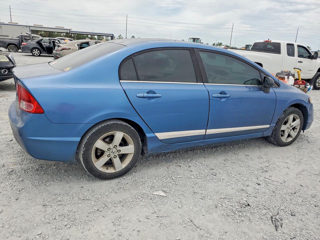 2006 Honda Civic Ex Blue vin: 1HGFA16876L011211