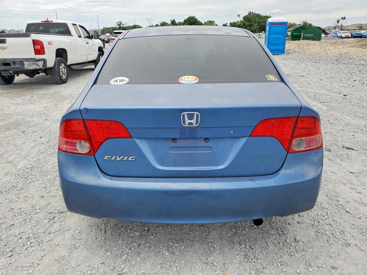 2006 Honda Civic Ex Blue vin: 1HGFA16876L011211